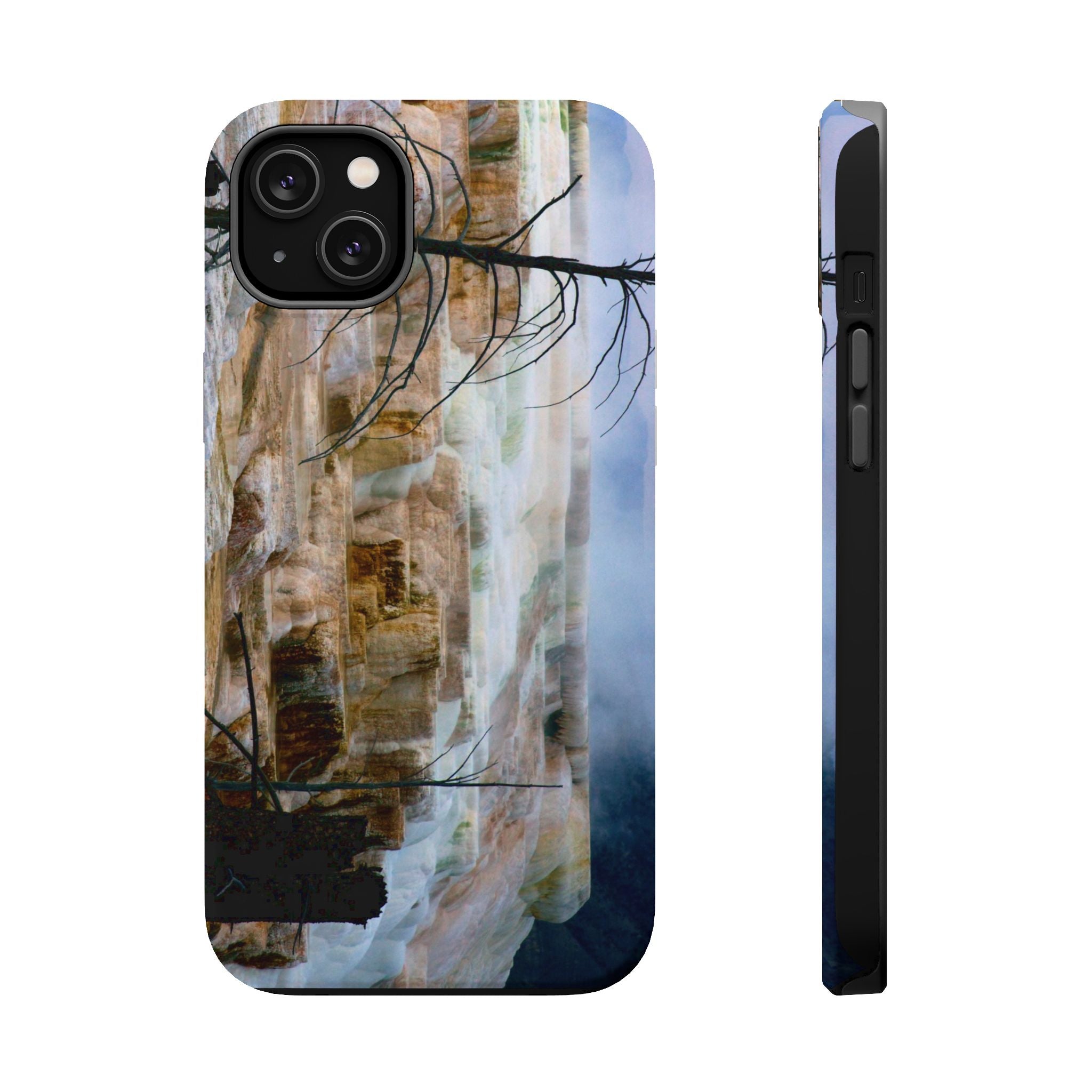 Iphone MagSafe Case - Mammoth Hot Springs, Yellowstone - My Blu Horizon