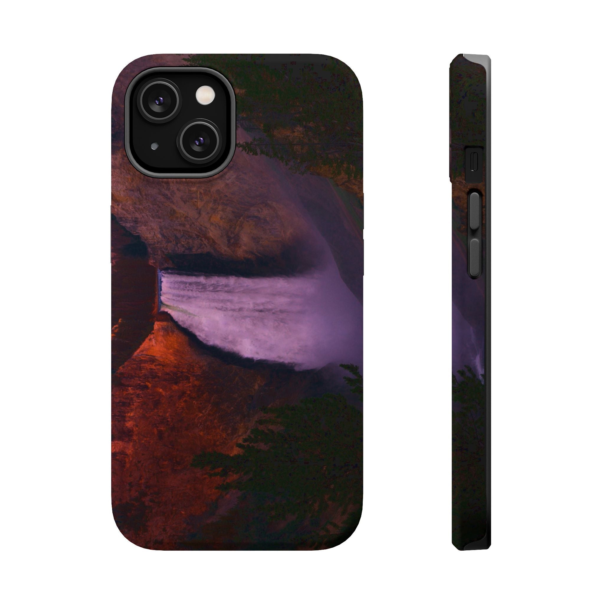 iPhone MagSafe Case | Lower Falls Sunrise | Yellowstone National Park | My Blu Horizon