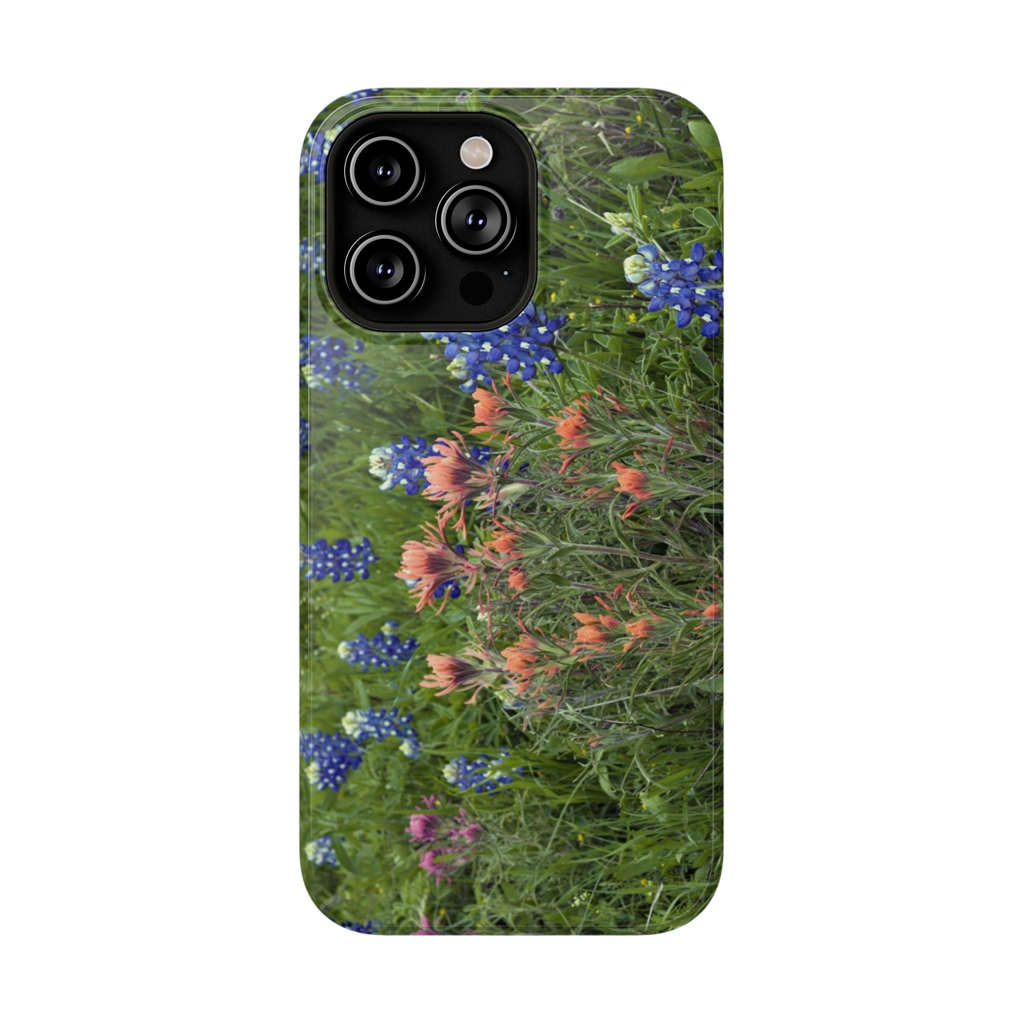 Phone Case - Texas Bluebonnets and Paintbrushes - My Blu Horizon