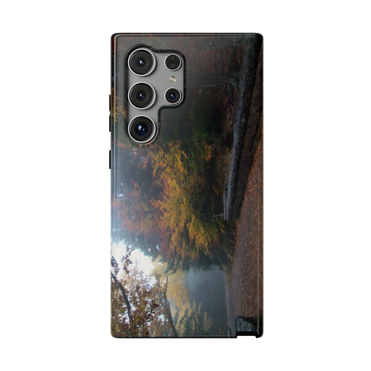 Phone Case | Waterfall Bridge Carriage Road | Acadia | My Blu Horizon