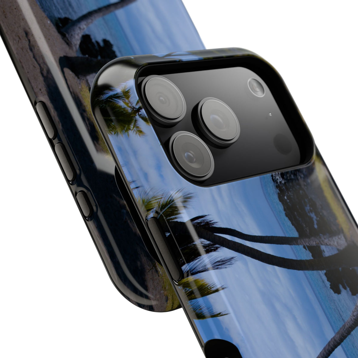 iPhone MagSafe Case | Big Island Surf, Sand and Palms | Hawaii | My Blu Horizon