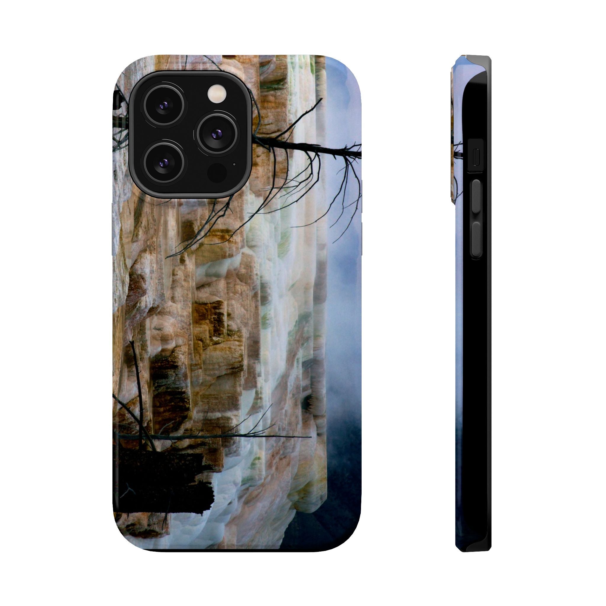 Iphone MagSafe Case - Mammoth Hot Springs, Yellowstone - My Blu Horizon