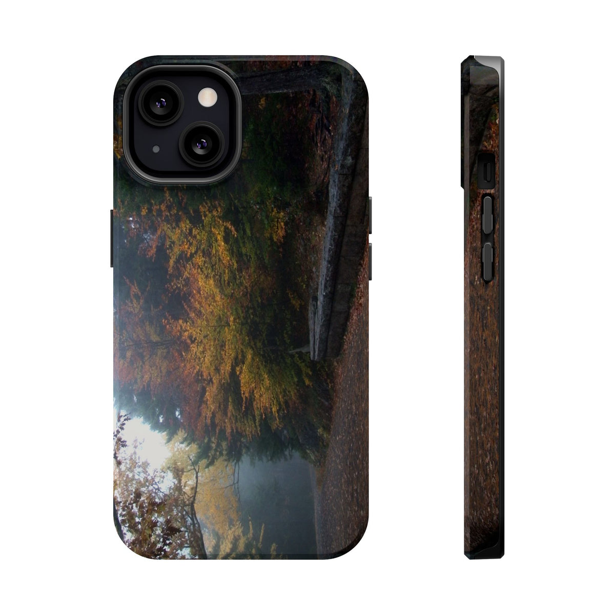 iPhone MagSafe Case | Waterfall Bridge Carriage Road | Acadia National Park | My Blu Horizon