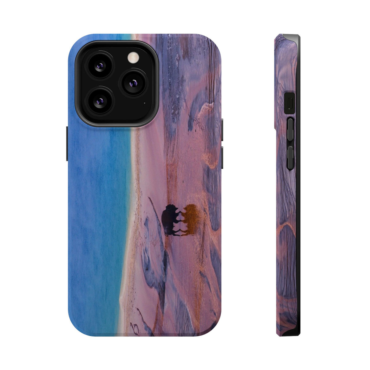 iPhone MagSafe Case | Bison and Grand Prismatic | Yellowstone National Park | My Blu Horizon