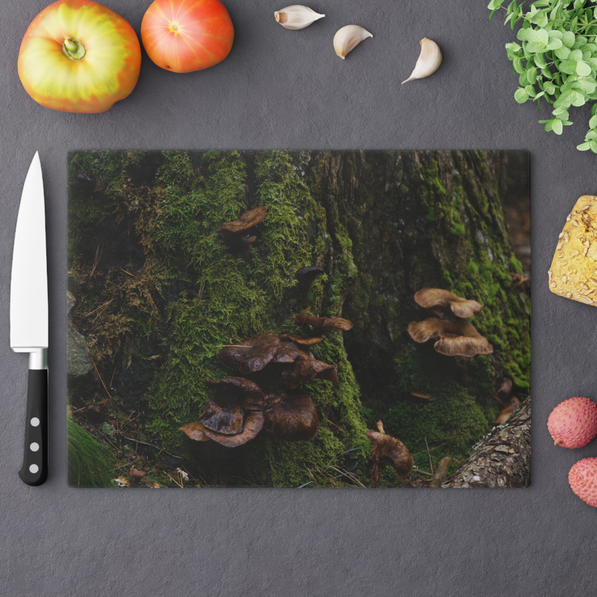 Tempered Glass Cutting Board - Acadia Flora, Acadia National Park - My Blu Horizon