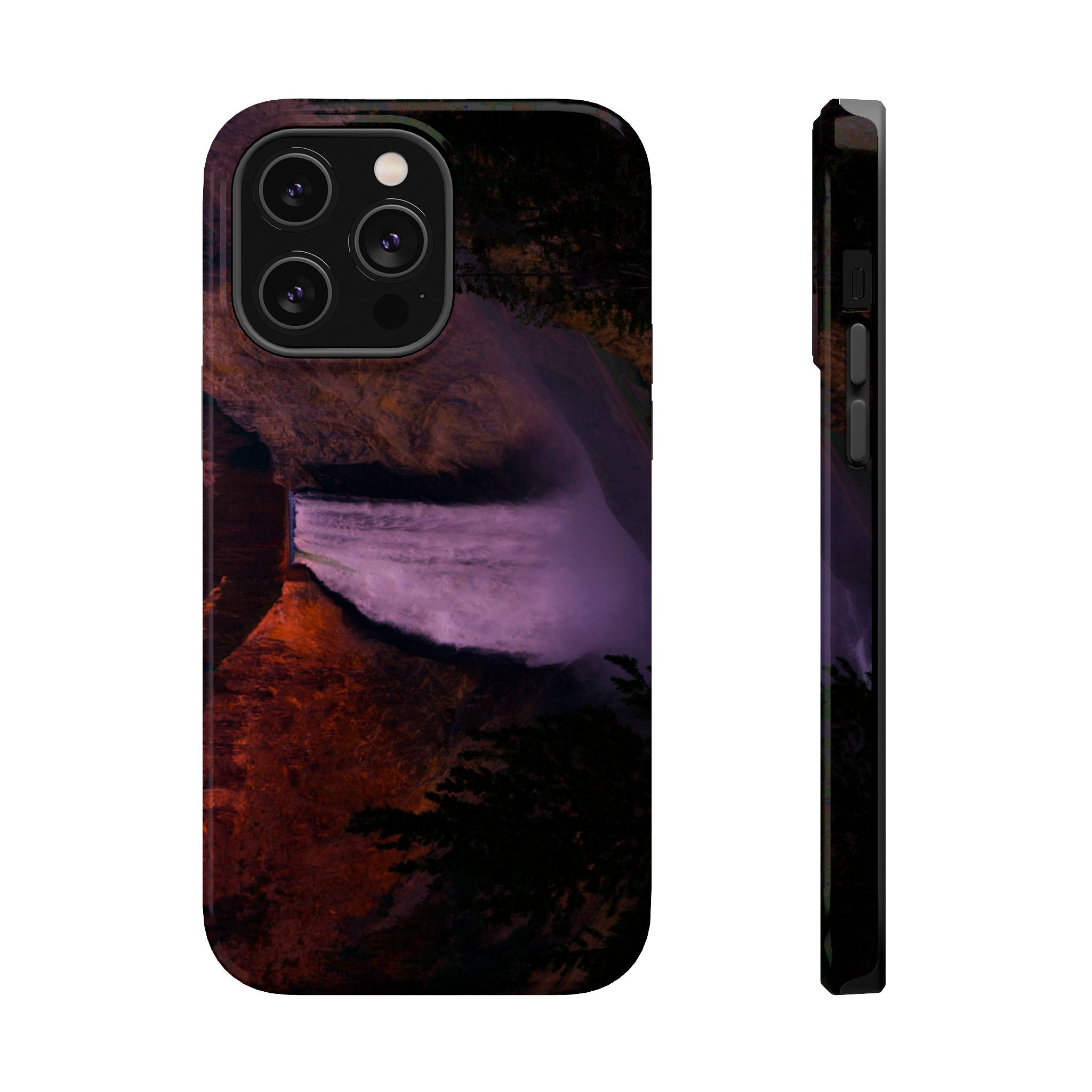 iPhone MagSafe Case | Lower Falls Sunrise | Yellowstone National Park | My Blu Horizon