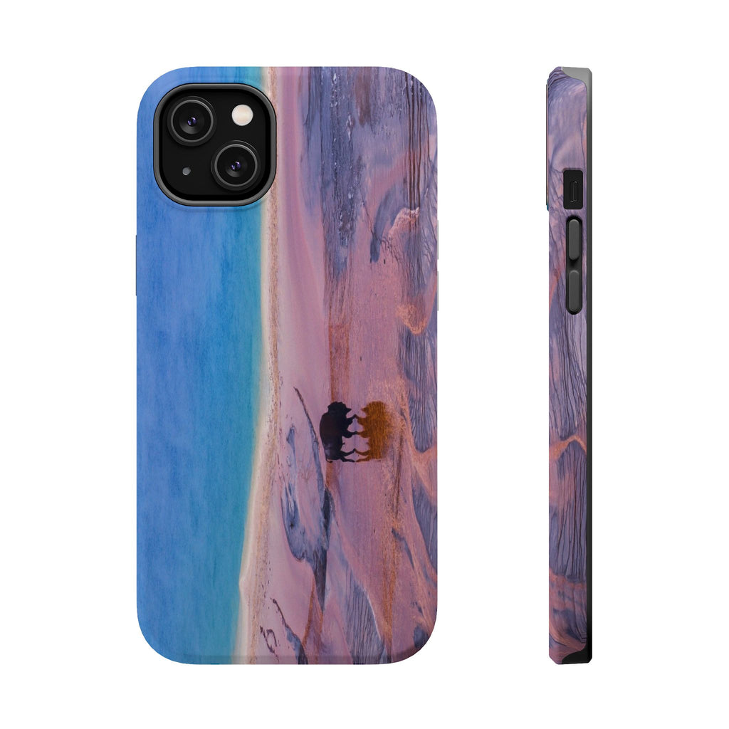 Iphone MagSafe Case - Bison and Grand Prismatic, Yellowstone - My Blu Horizon