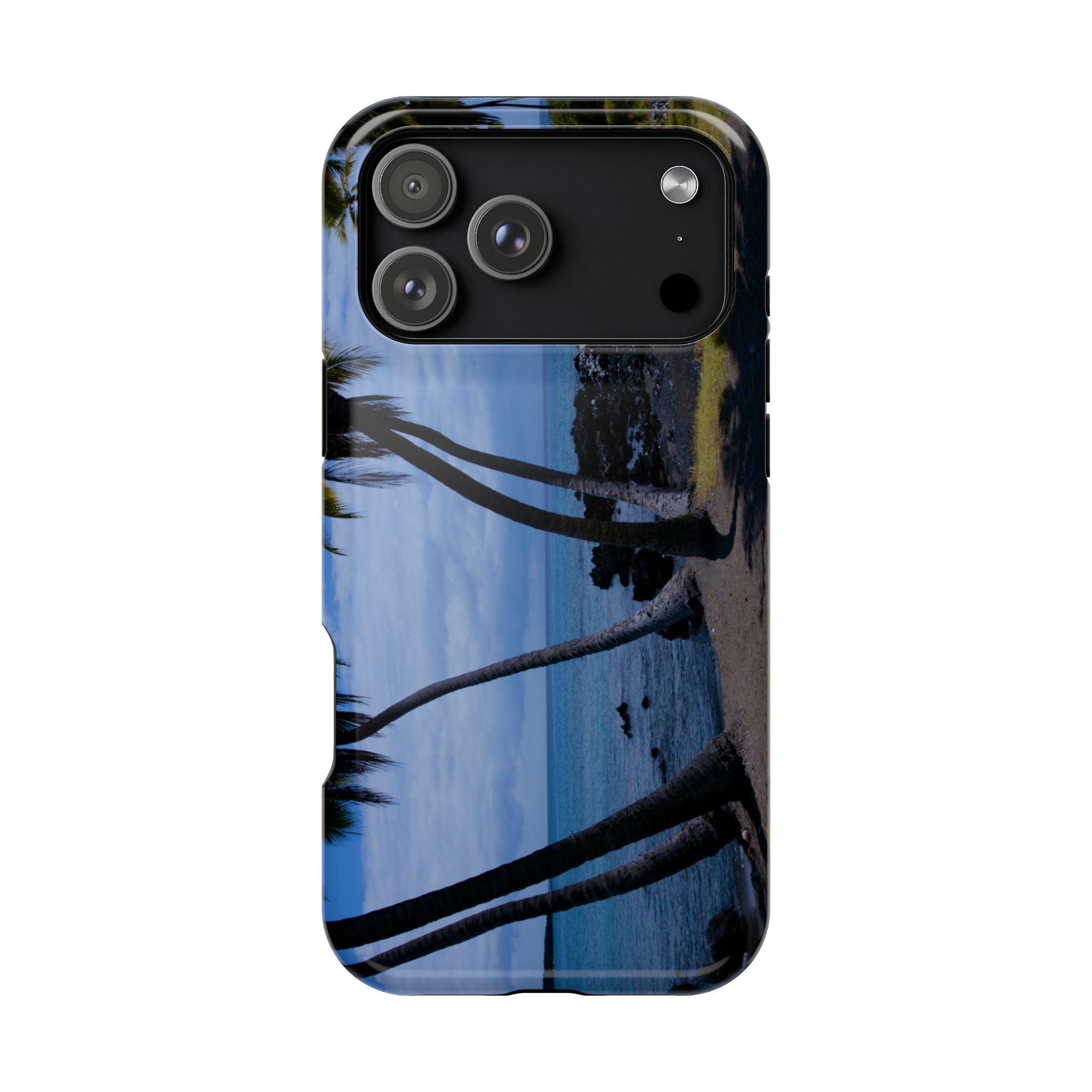 Phone Case - Hawaiian Beach and Palm Trees - My Blu Horizon