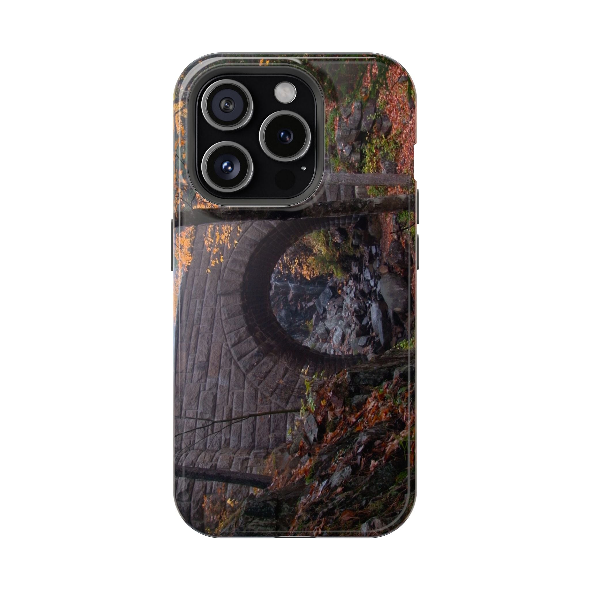 Phone Case - Waterfall Bridge, Acadia - My Blu Horizon