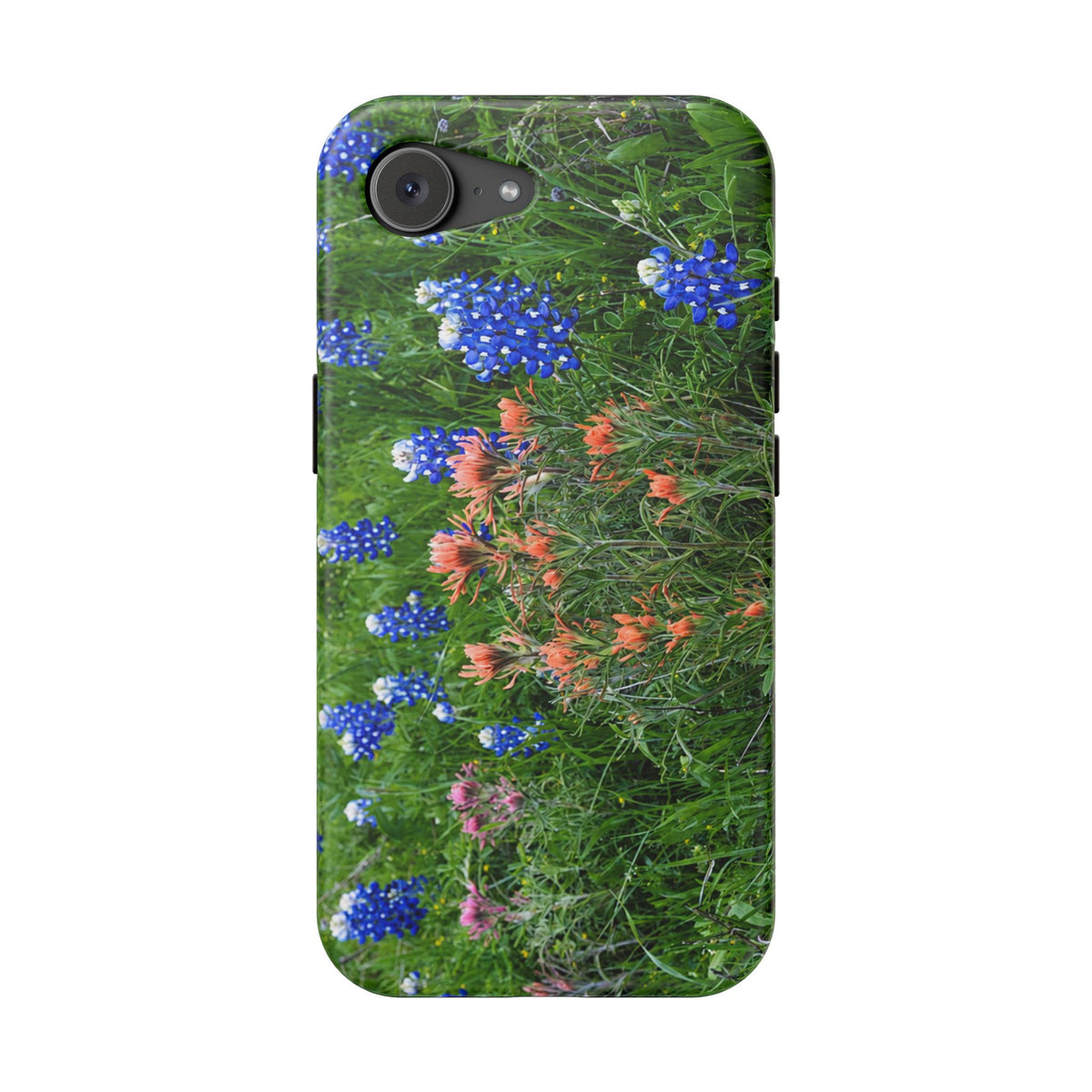 iPhone MagSafe Case | Texas Bluebonnets and Peach Indian Paintbrushes | My Blu Horizon