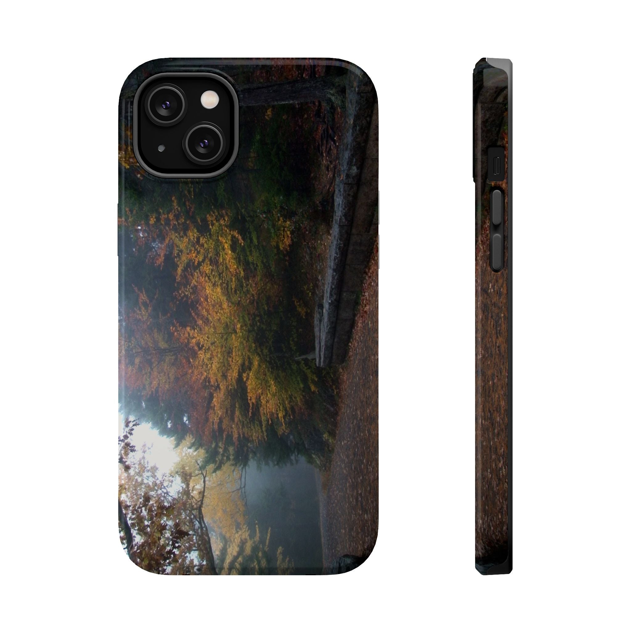 iPhone MagSafe Case | Waterfall Bridge Carriage Road | Acadia National Park | My Blu Horizon