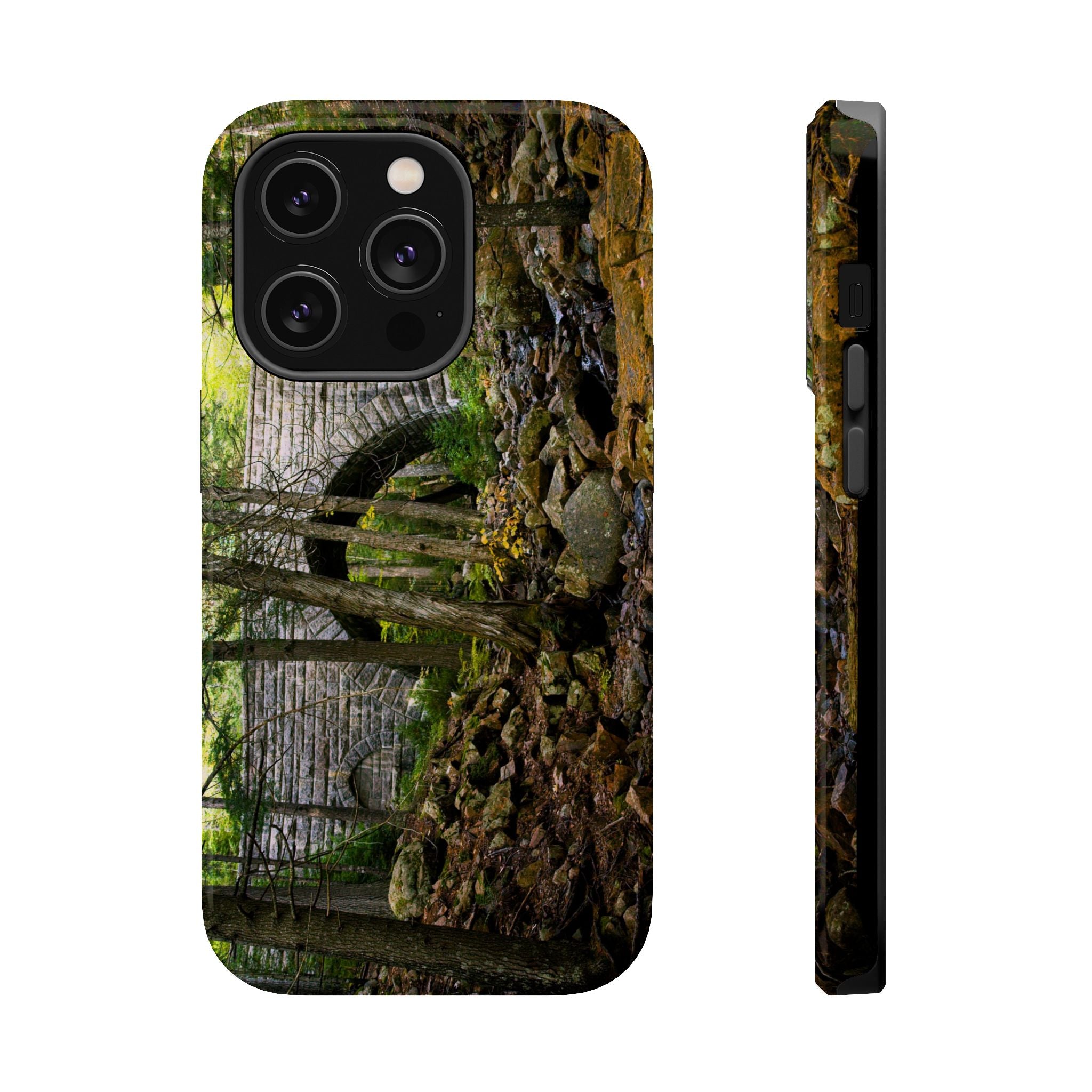 Iphone MagSafe Case - Hemlock Bridge, Acadia - My Blu Horizon