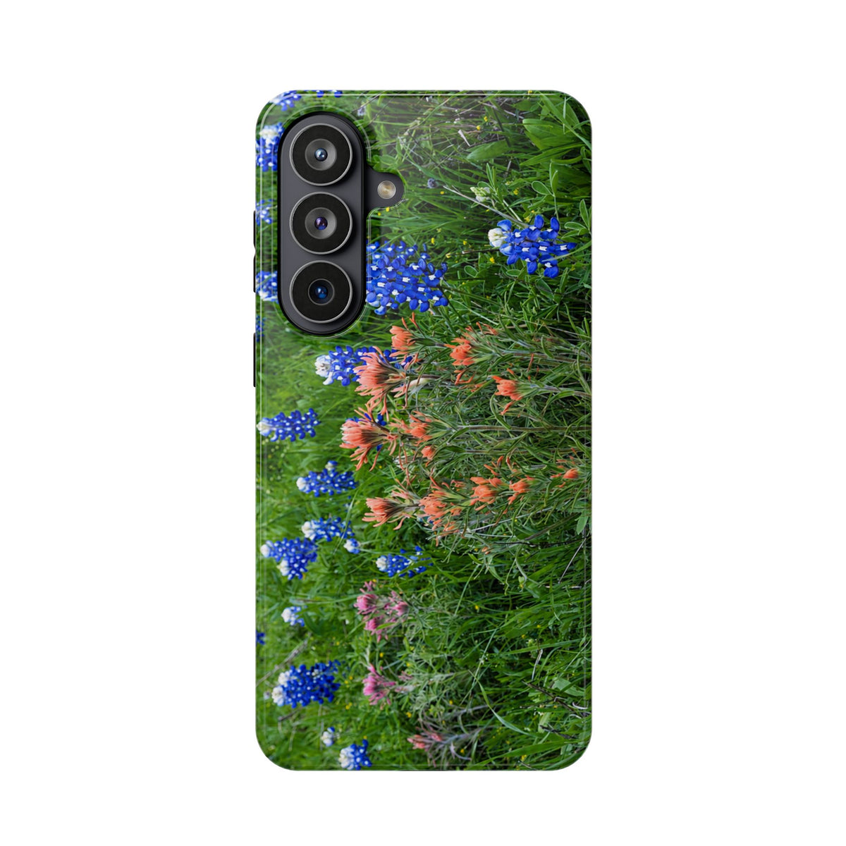 iPhone MagSafe Case | Texas Bluebonnets and Peach Indian Paintbrushes | My Blu Horizon