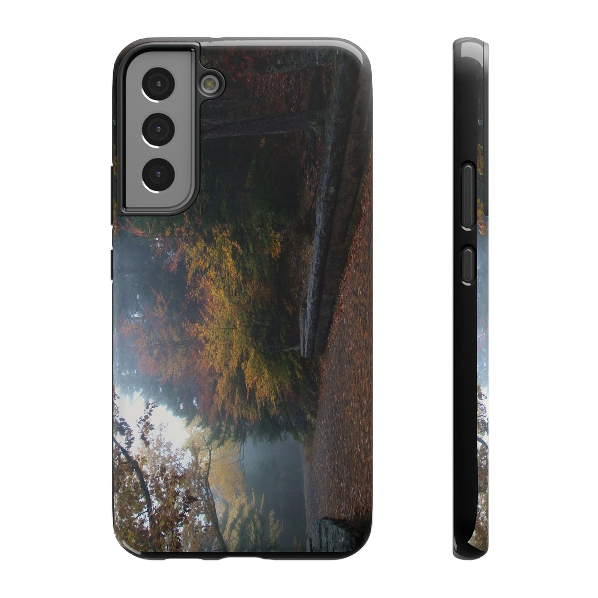 Phone Case | Waterfall Bridge Carriage Road | Acadia | My Blu Horizon
