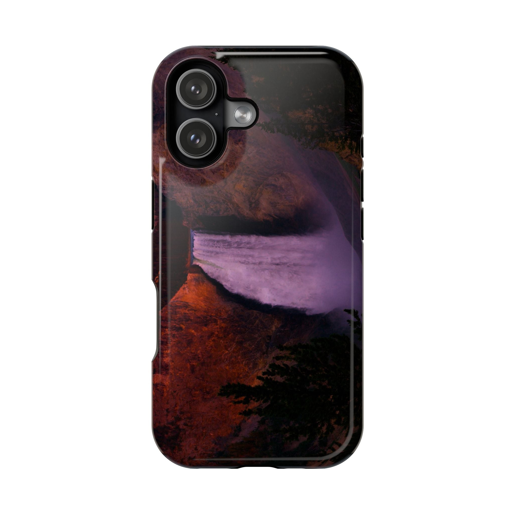 iPhone MagSafe Case | Lower Falls Sunrise | Yellowstone National Park | My Blu Horizon