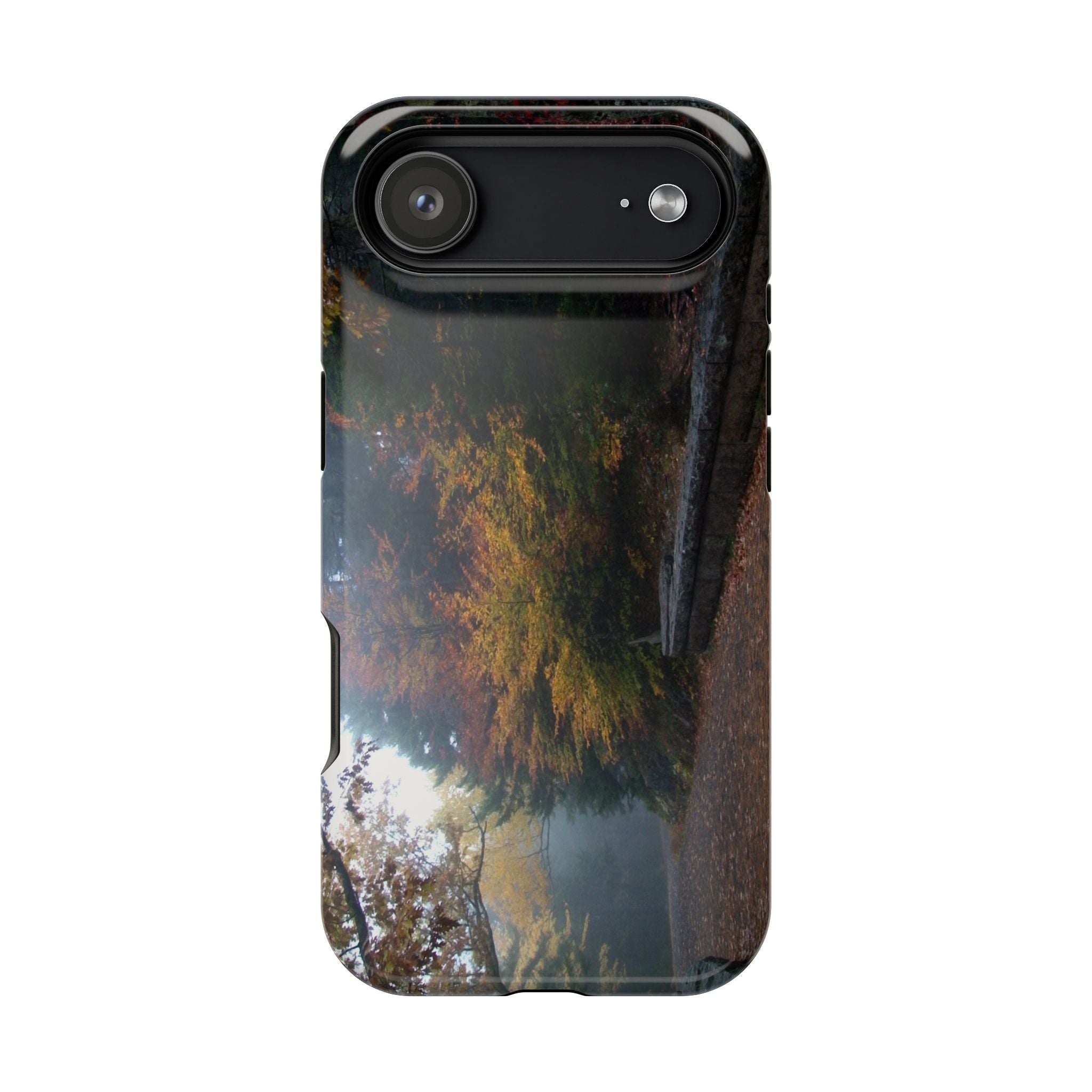 Phone Case | Waterfall Bridge Carriage Road View | Acadia National Park | My Blu Horizon
