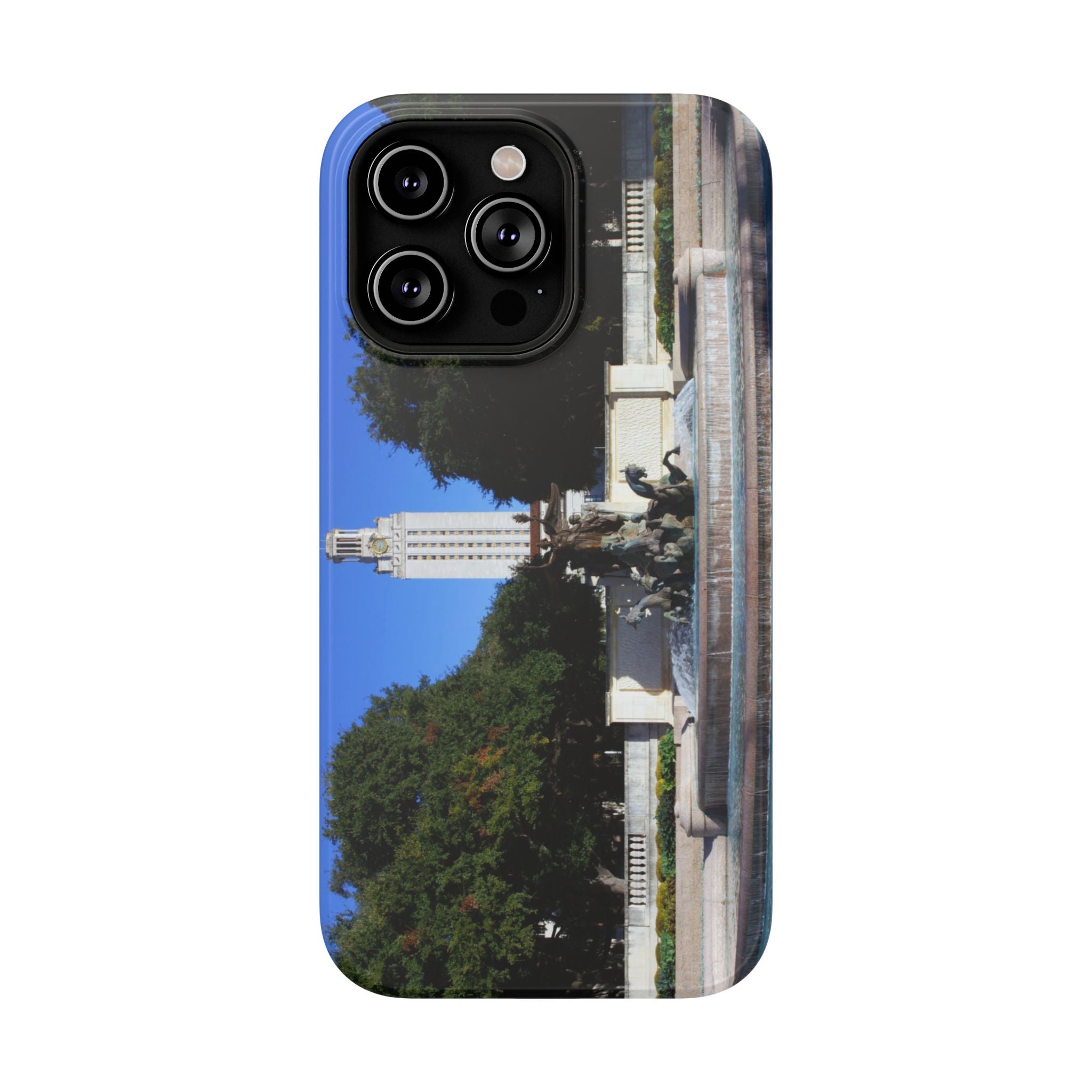 Phone Case - Littlefield Fountain, Texas Longhorns - My Blu Horizon