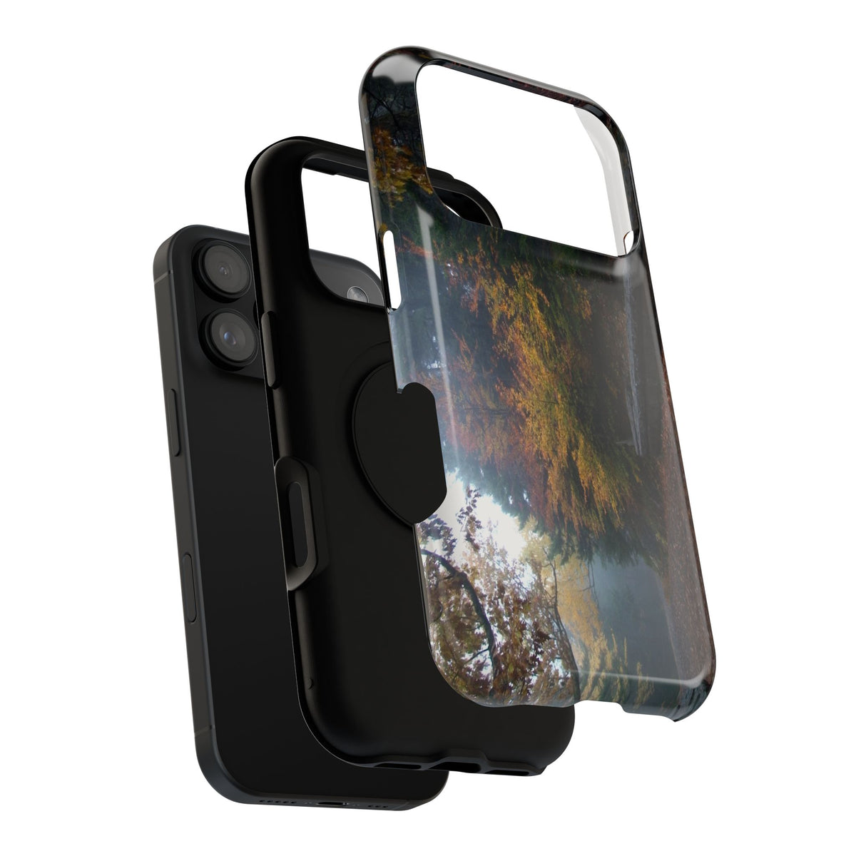 Phone Case | Waterfall Bridge Carriage Road | Acadia | My Blu Horizon