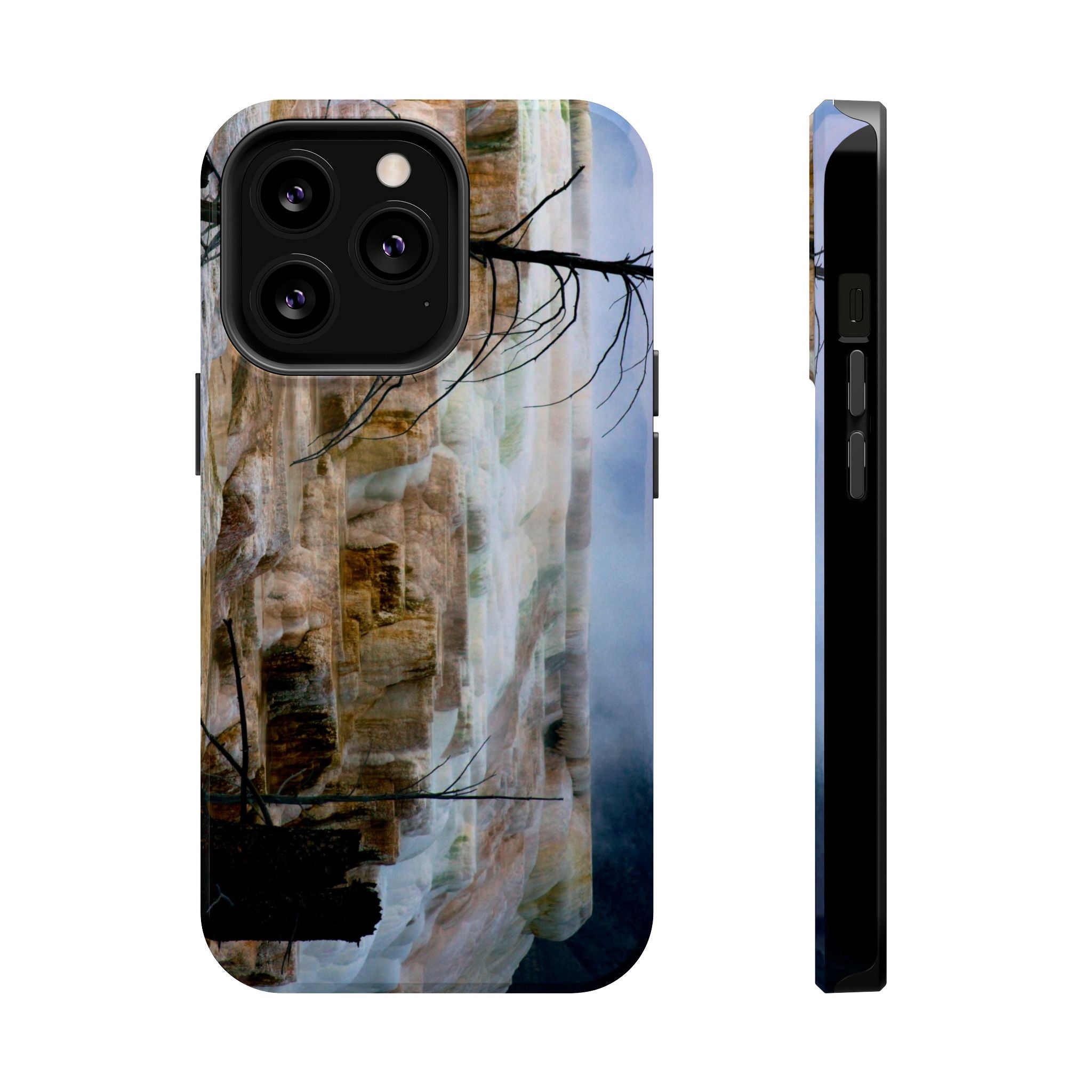 Iphone MagSafe Case - Mammoth Hot Springs, Yellowstone - My Blu Horizon