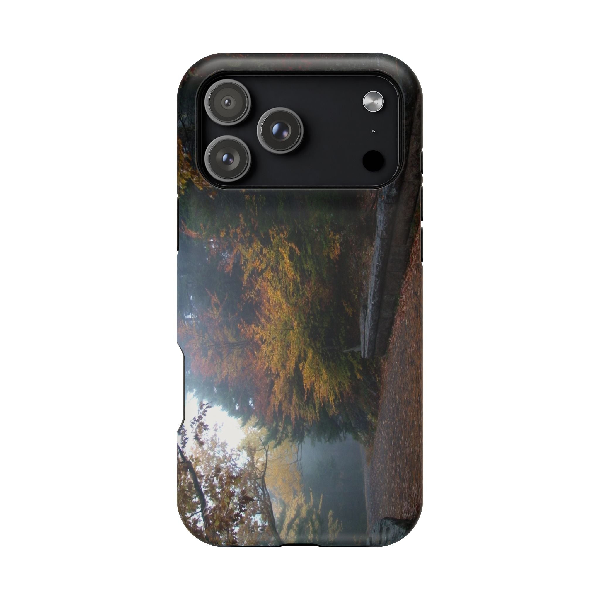 Phone Case | Waterfall Bridge Carriage Road View | Acadia National Park | My Blu Horizon