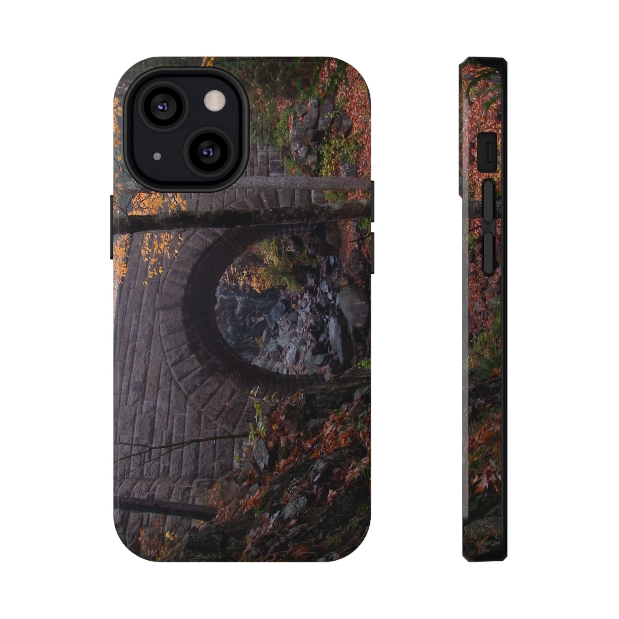 Phone Case - Waterfall Bridge, Acadia - My Blu Horizon