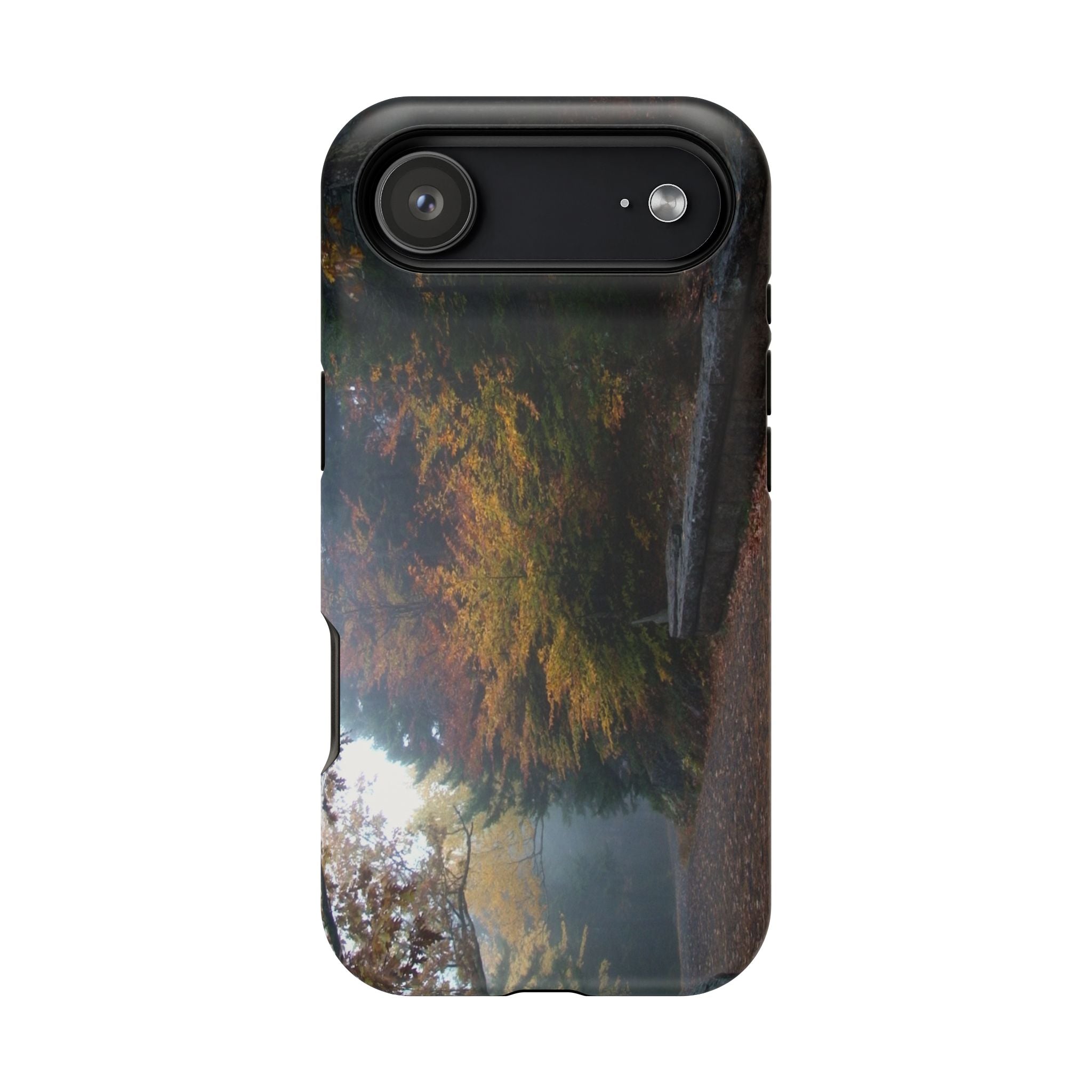 iPhone MagSafe Case | Waterfall Bridge Carriage Road | Acadia National Park | My Blu Horizon