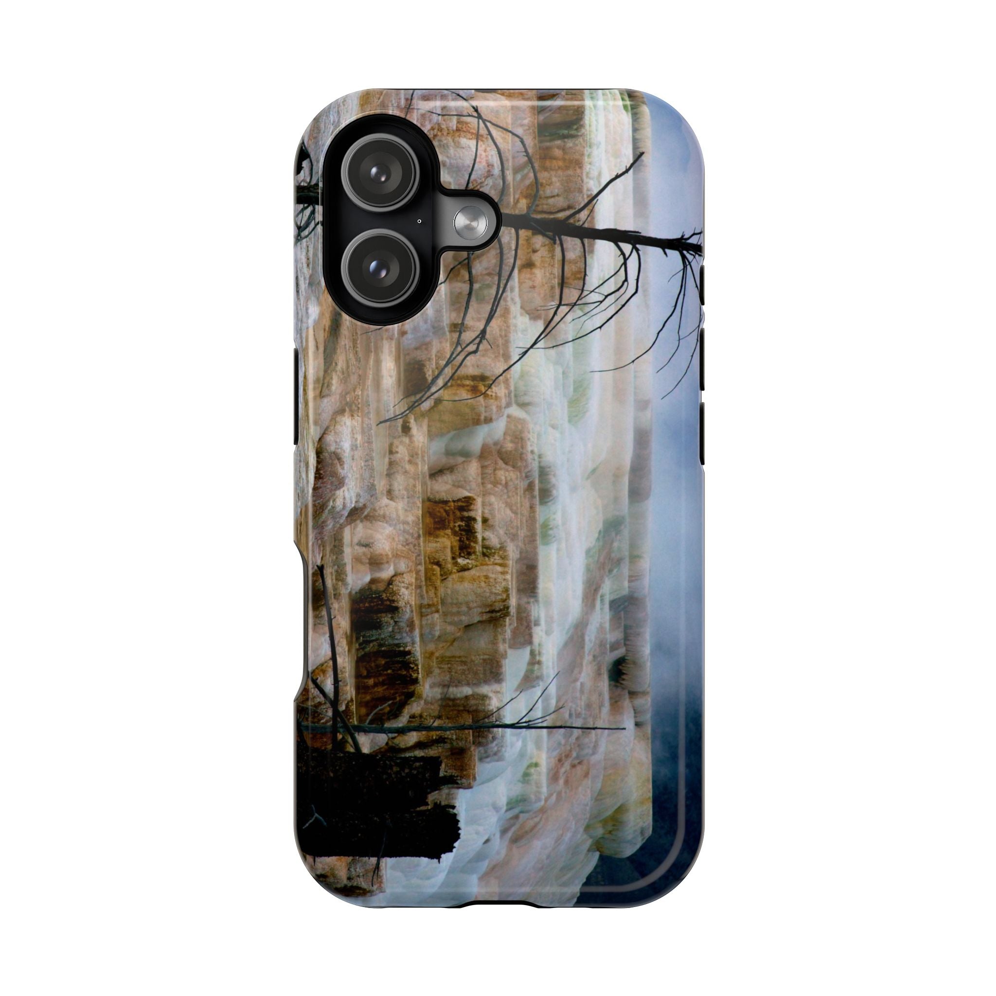 Iphone MagSafe Case - Mammoth Hot Springs, Yellowstone - My Blu Horizon