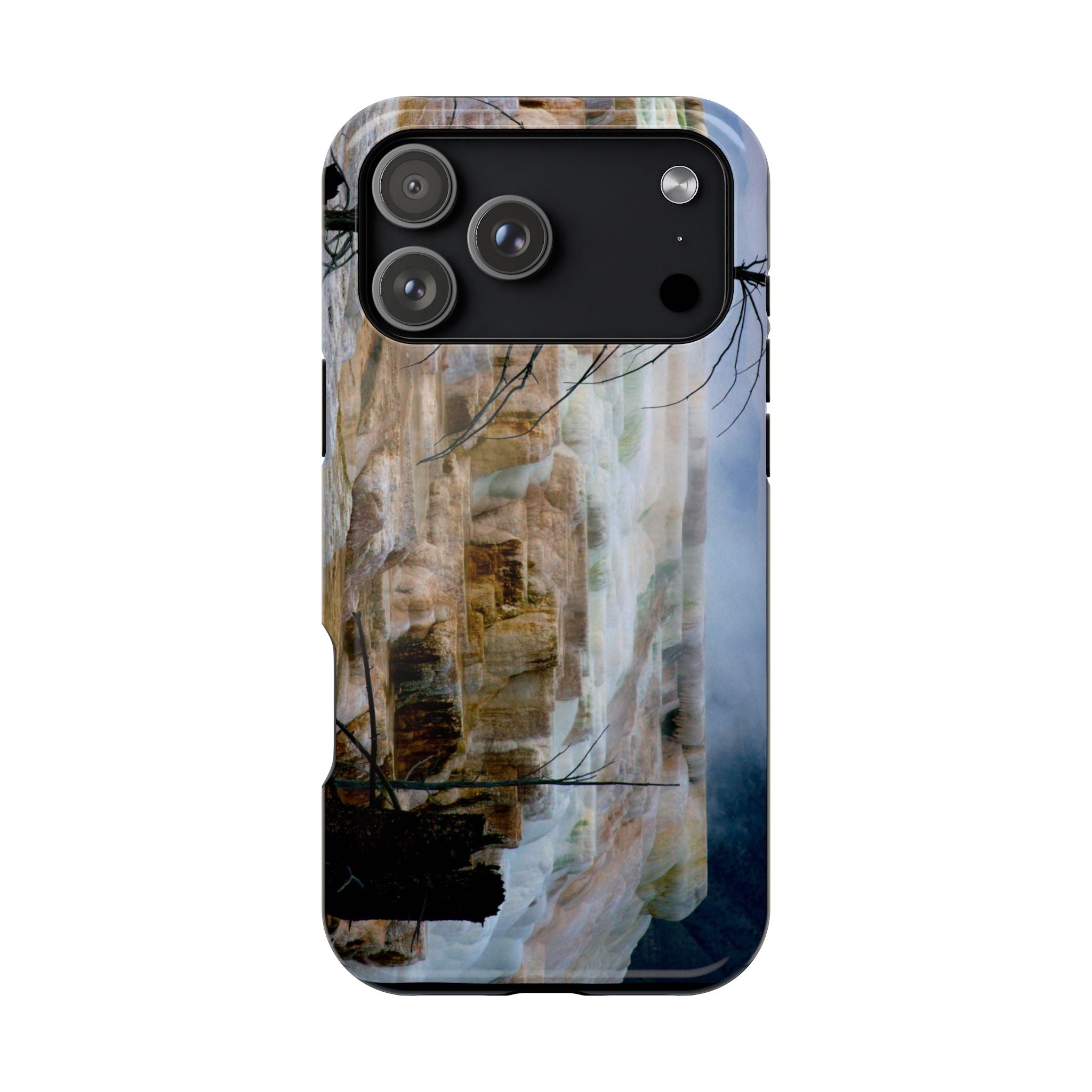 Iphone MagSafe Case - Mammoth Hot Springs, Yellowstone - My Blu Horizon