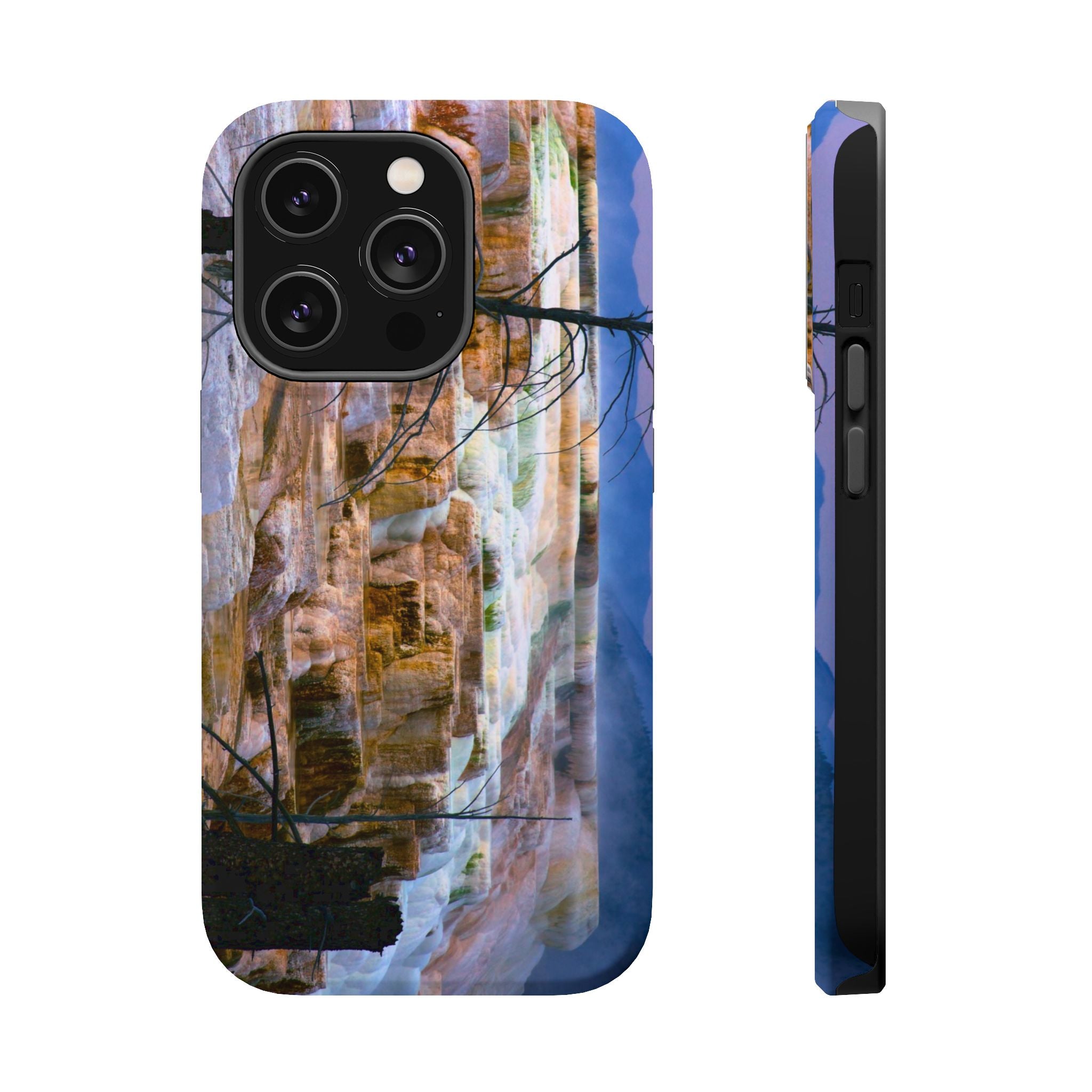 Iphone MagSafe Case - Mammoth Hot Springs, Yellowstone - My Blu Horizon