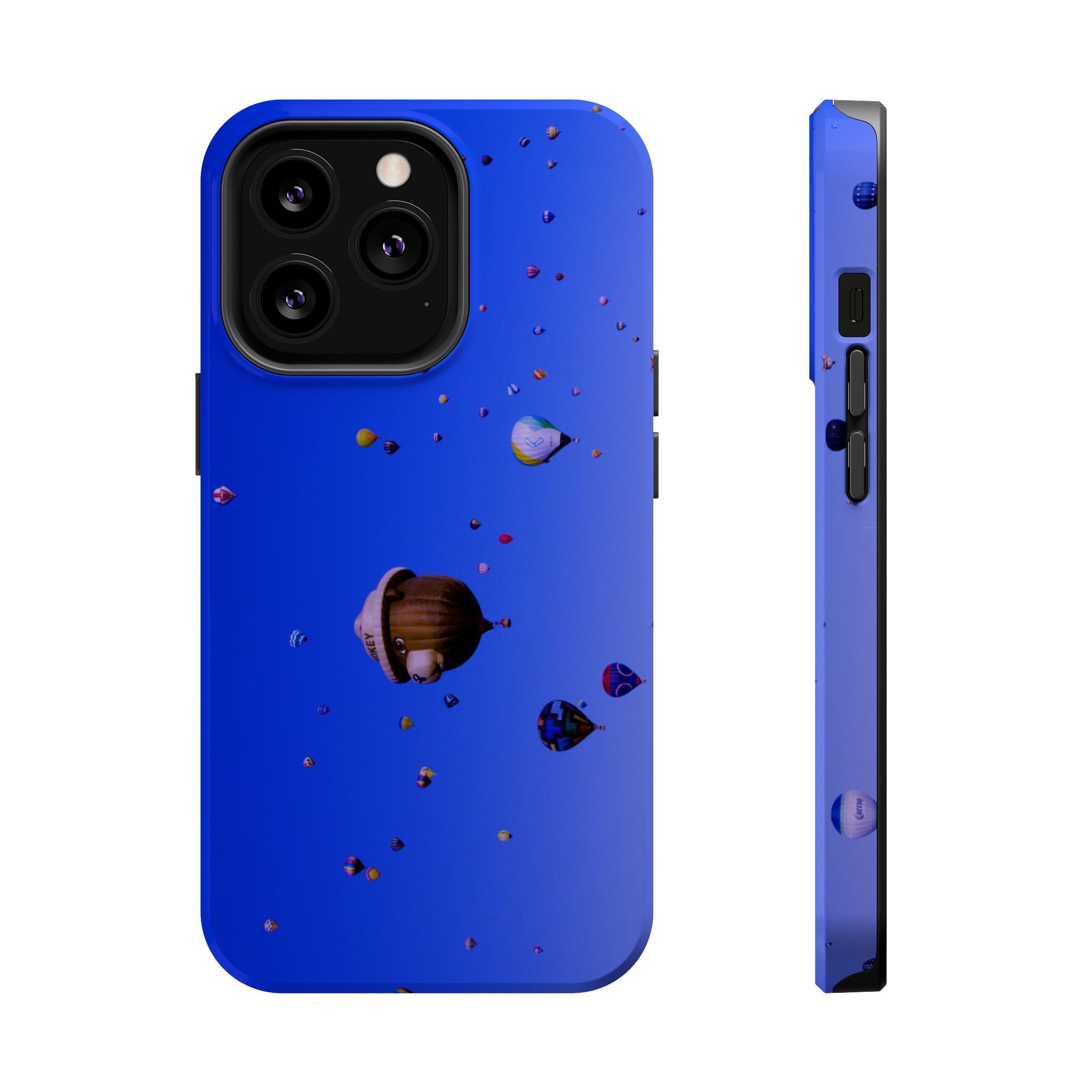 Iphone MagSafe Case - Balloon Fiesta Mass Ascension - My Blu Horizon