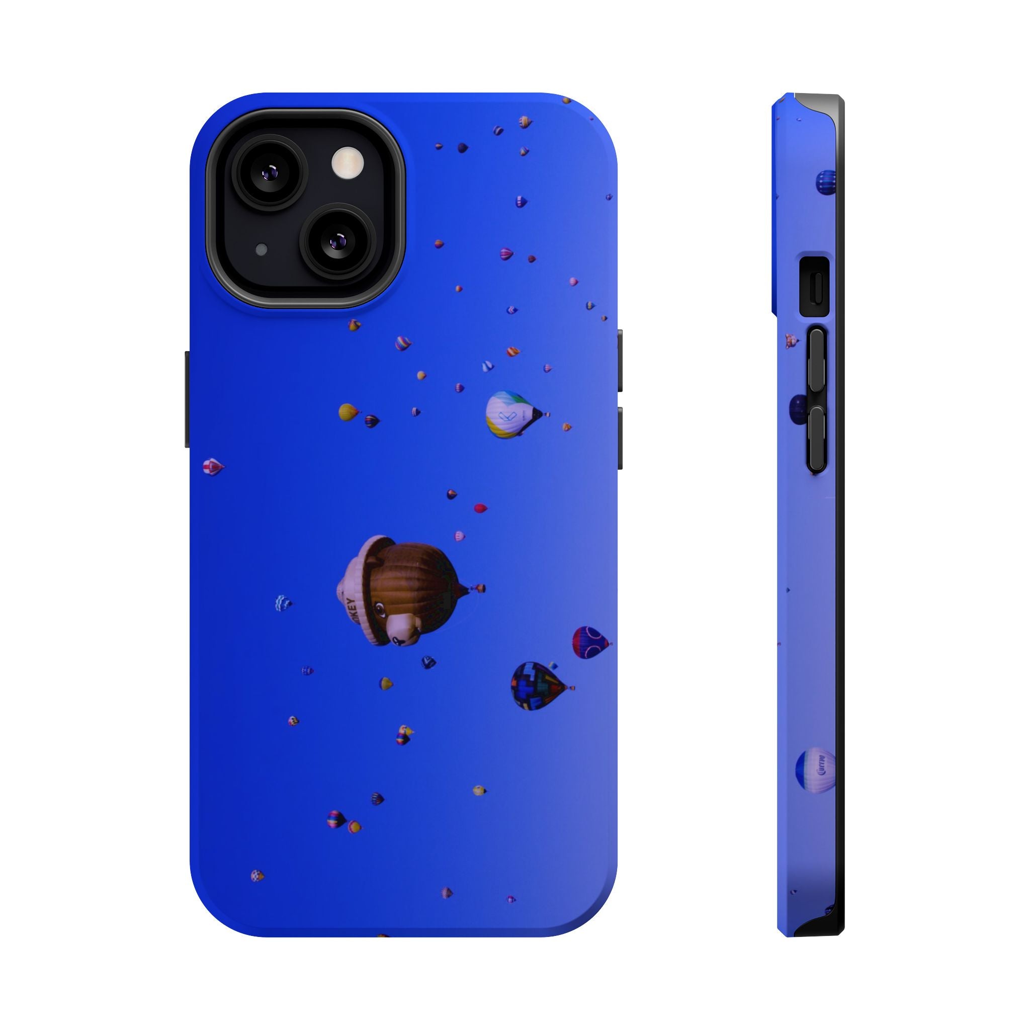 Iphone MagSafe Case - Balloon Fiesta Mass Ascension - My Blu Horizon