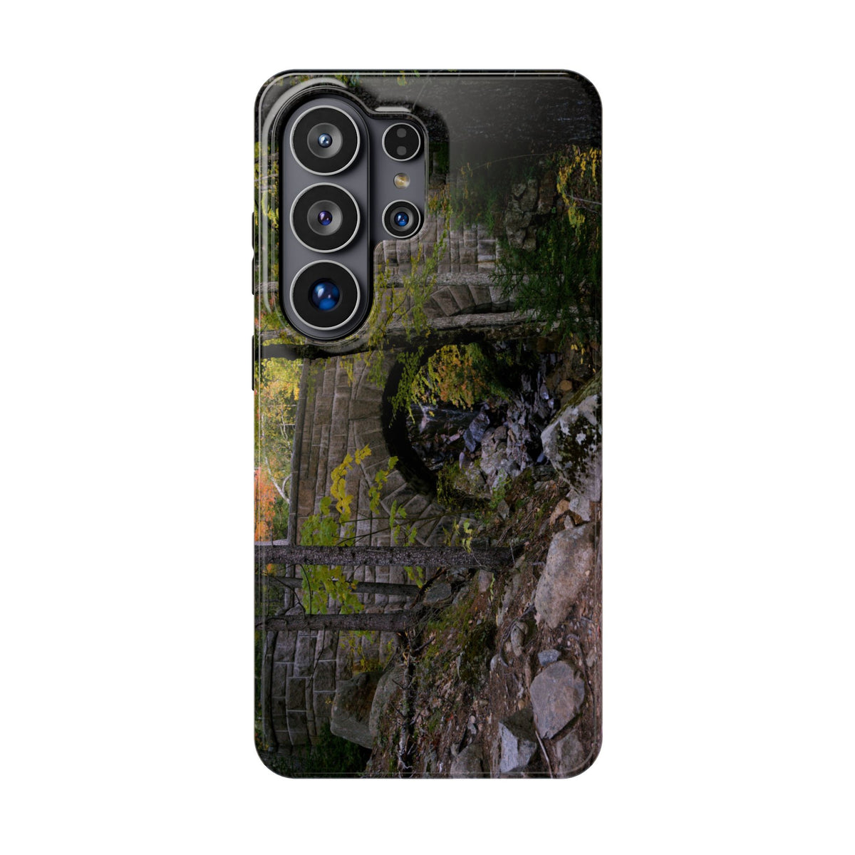 iPhone MagSafe Case | Waterfall Bridge Summer | Acadia National Park | My Blu Horizon