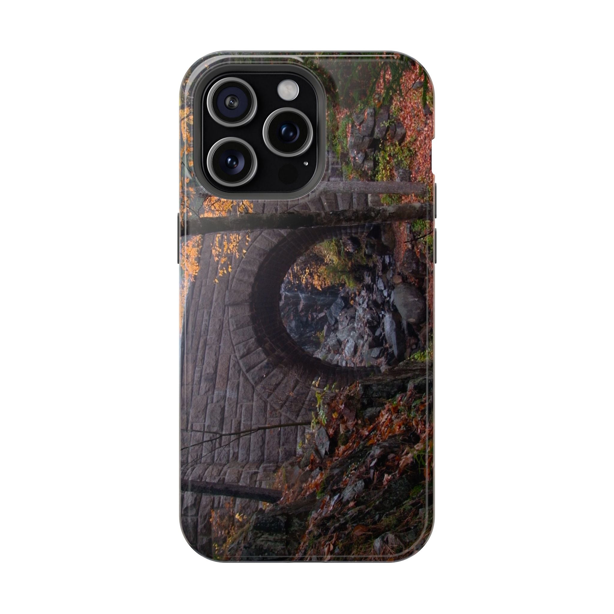 Phone Case - Waterfall Bridge, Acadia - My Blu Horizon
