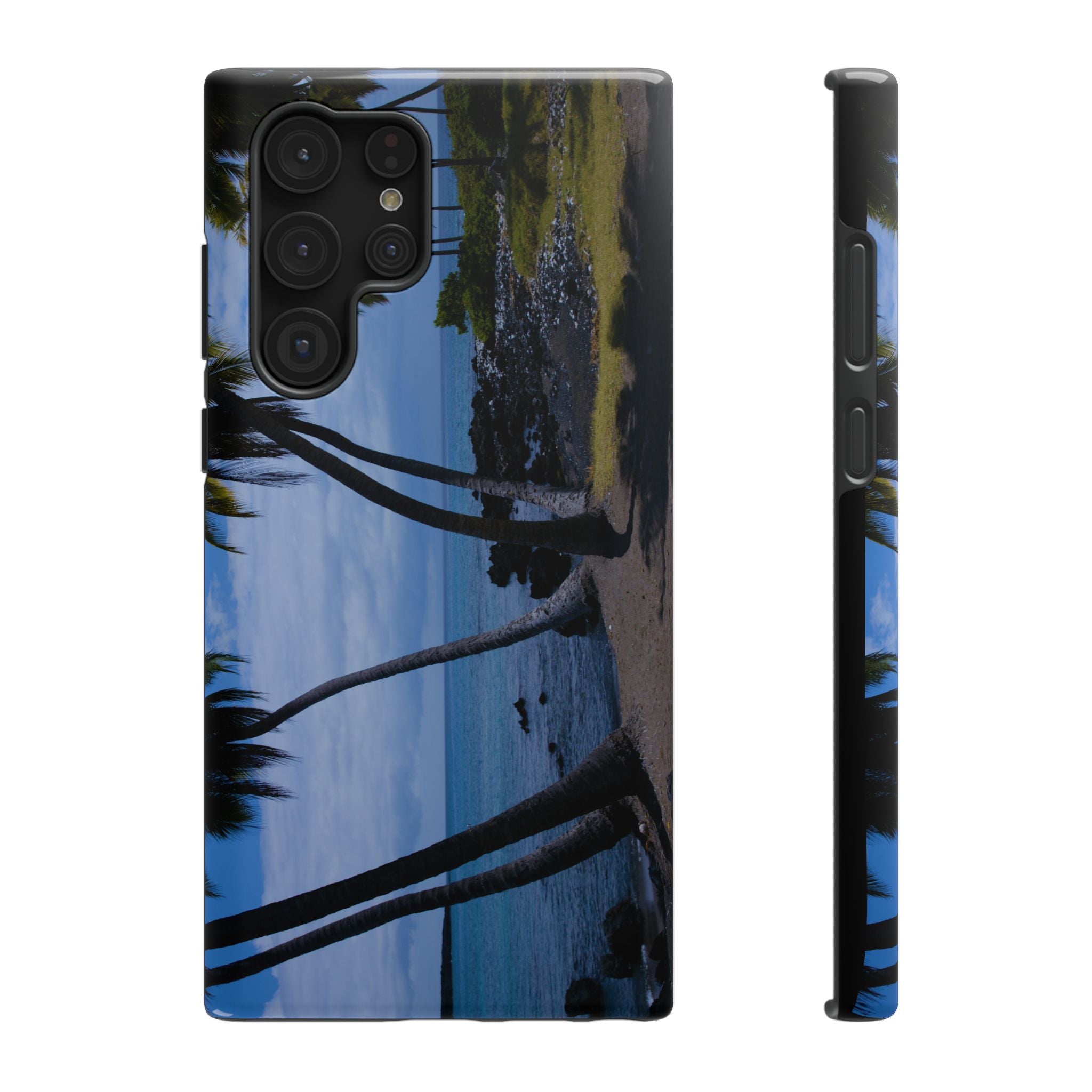 Phone Case - Hawaiian Beach and Palm Trees - My Blu Horizon
