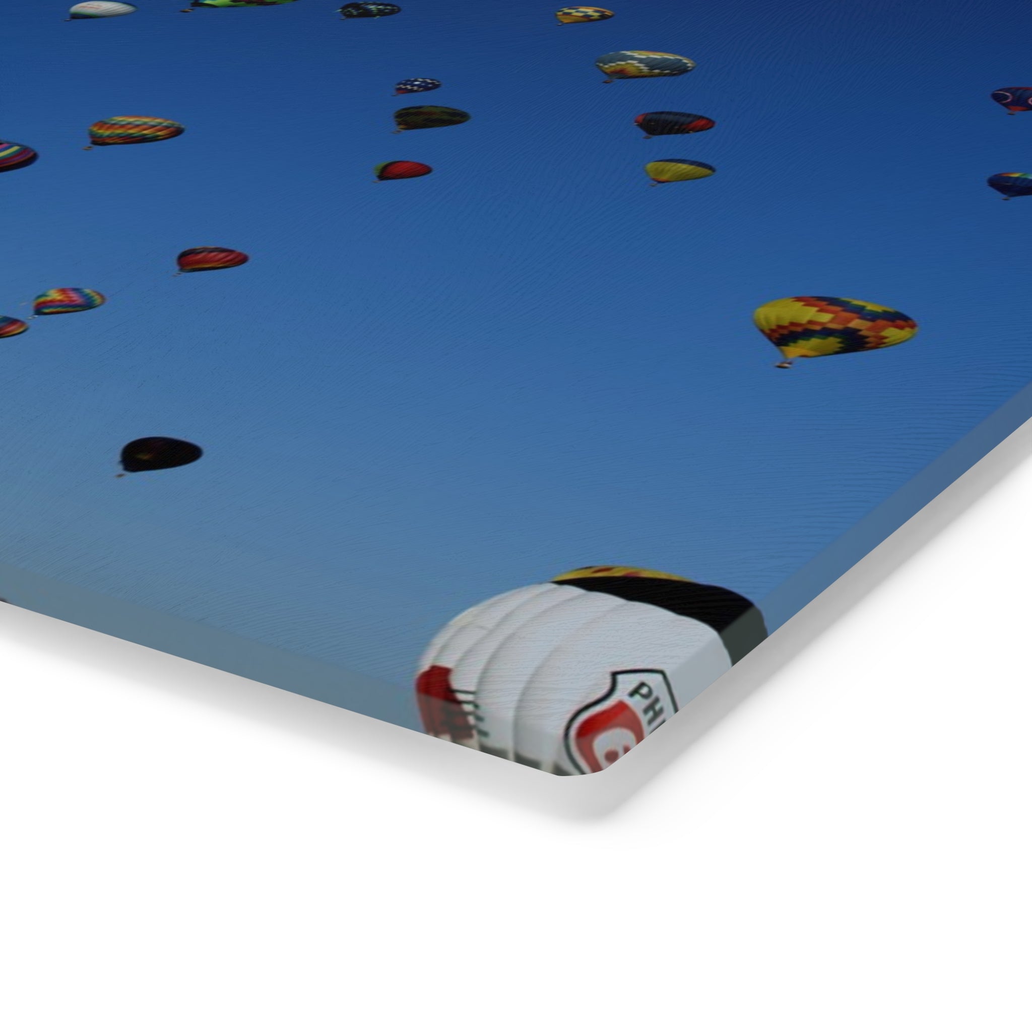 Tempered Glass Cutting Board - Balloon Fiesta Mass Ascension Box - My Blu Horizon