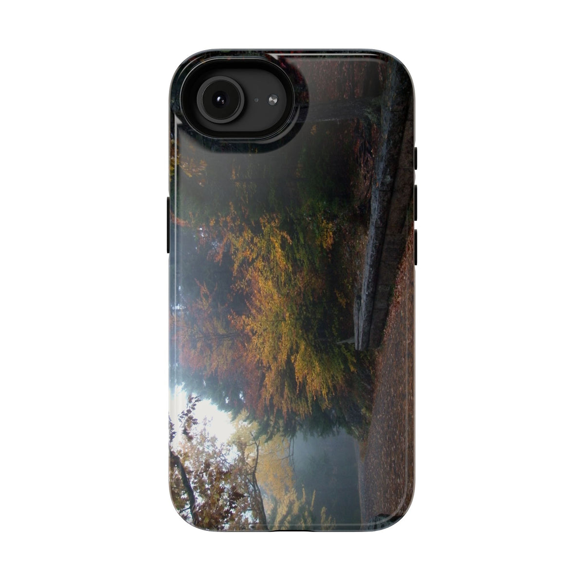 Phone Case | Waterfall Bridge Carriage Road | Acadia | My Blu Horizon