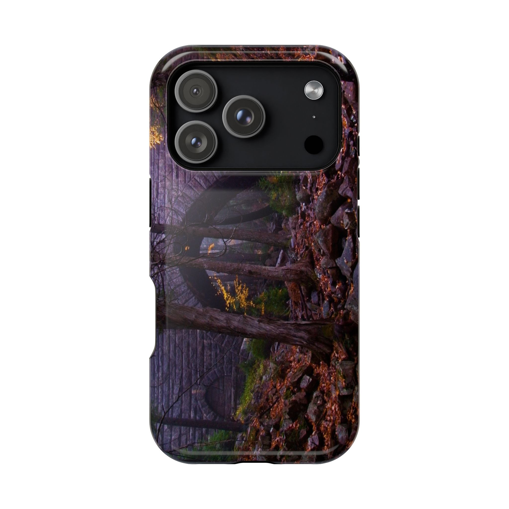 Phone Case - Hemlock Bridge Leaf Peeping, Acadia - My Blu Horizon