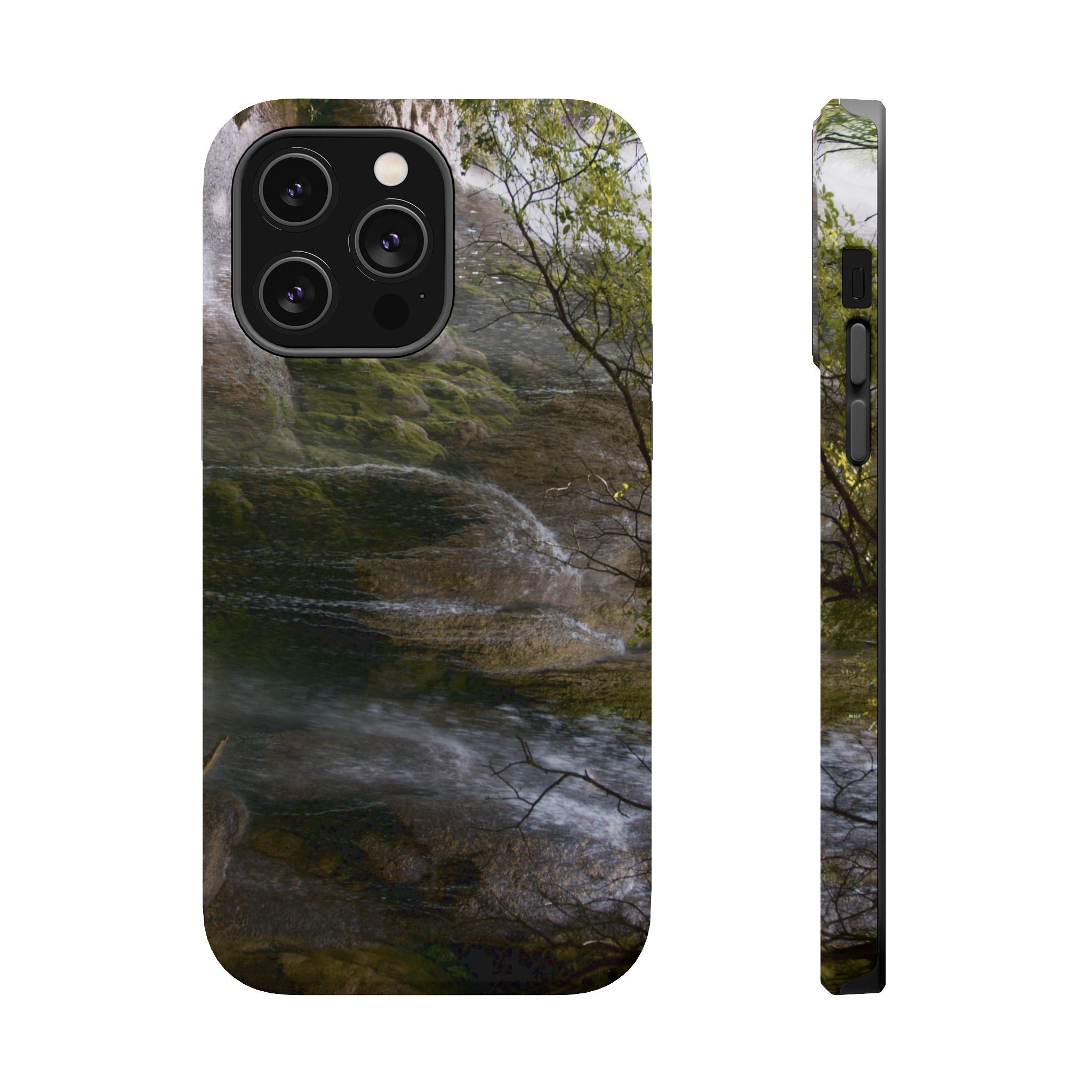 Iphone MagSafe Case - Gorman Falls, Texas, Bend State Park - My Blu Horizon