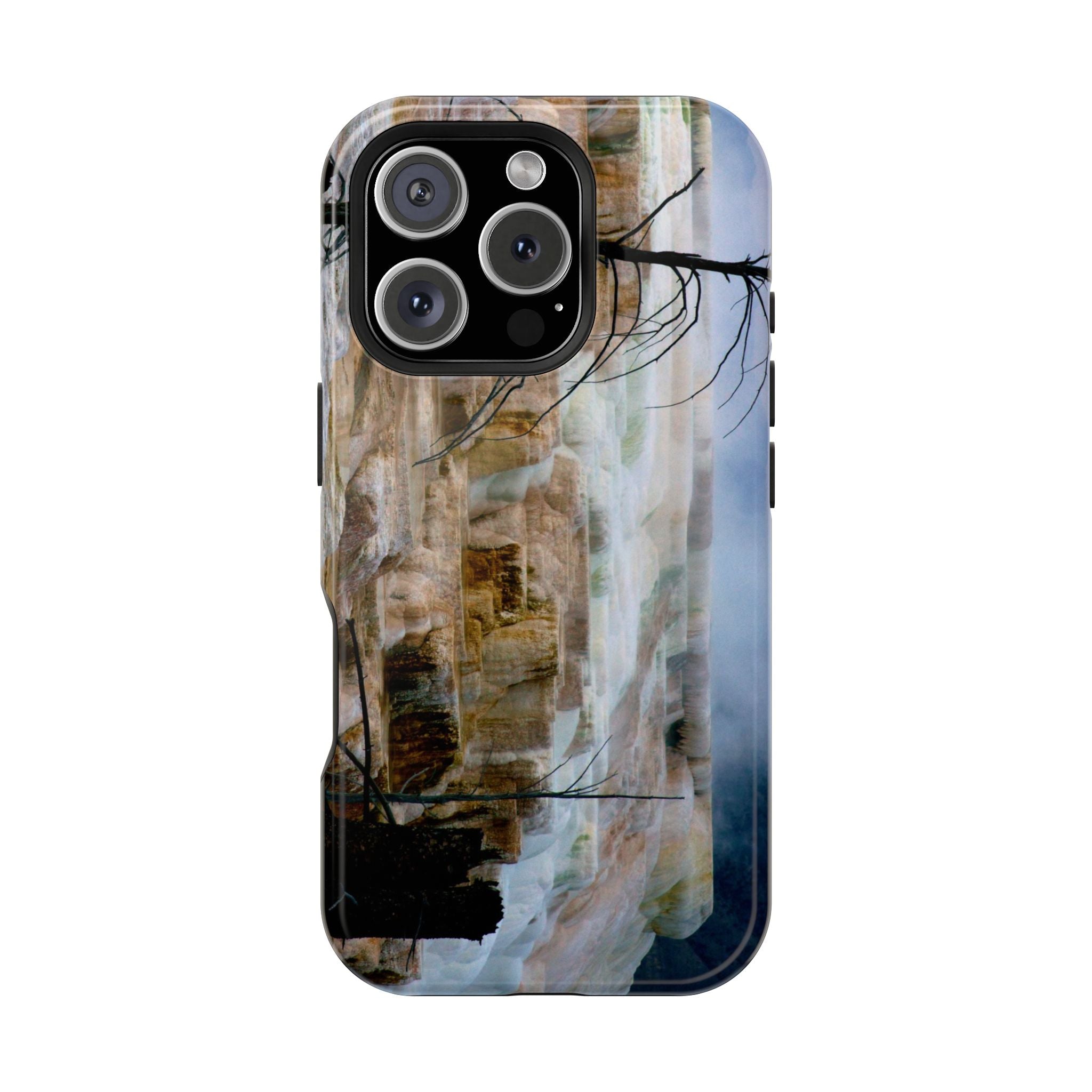 Iphone MagSafe Case - Mammoth Hot Springs, Yellowstone - My Blu Horizon