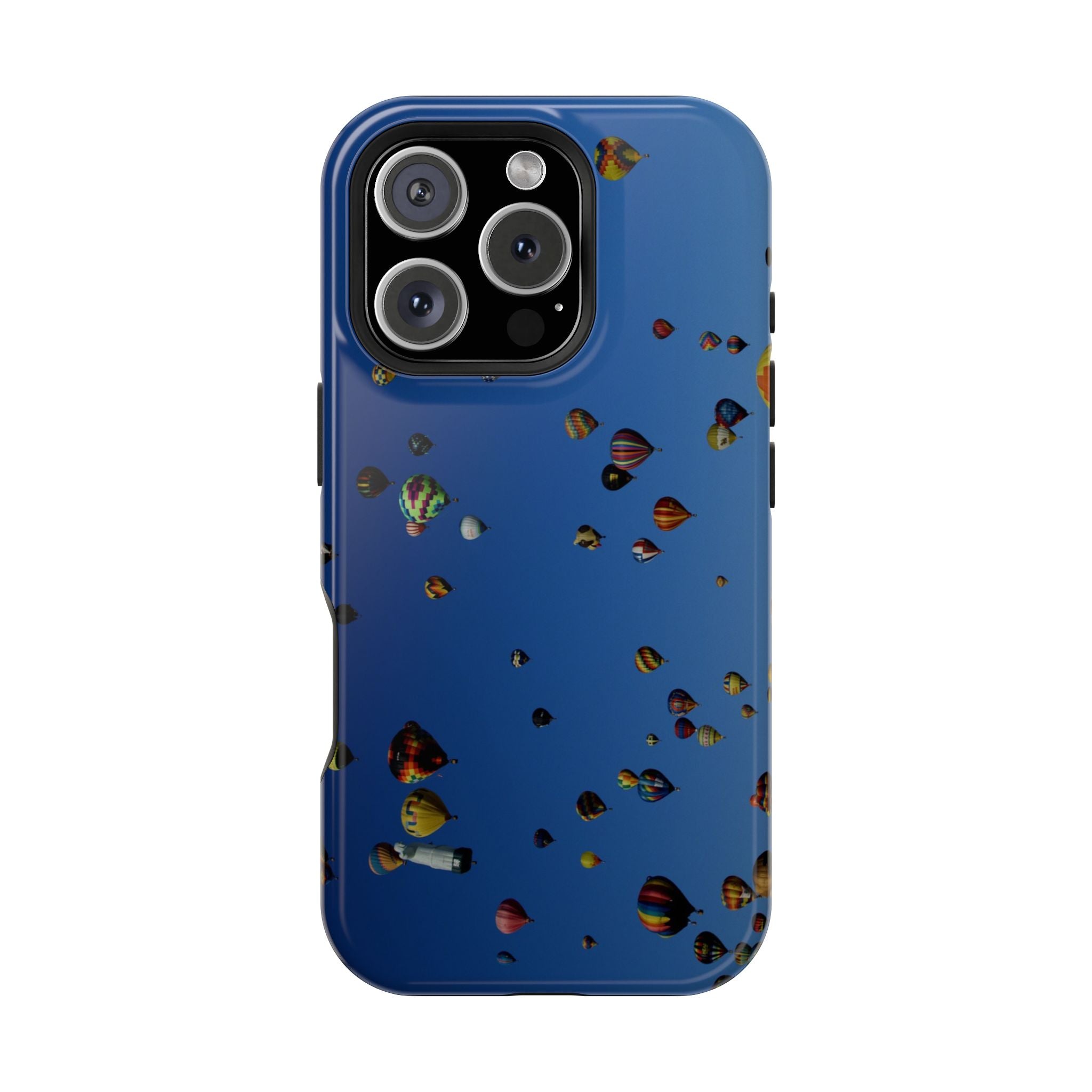 Iphone MagSafe Case - Balloon Fiesta Mass Ascension Box - My Blu Horizon