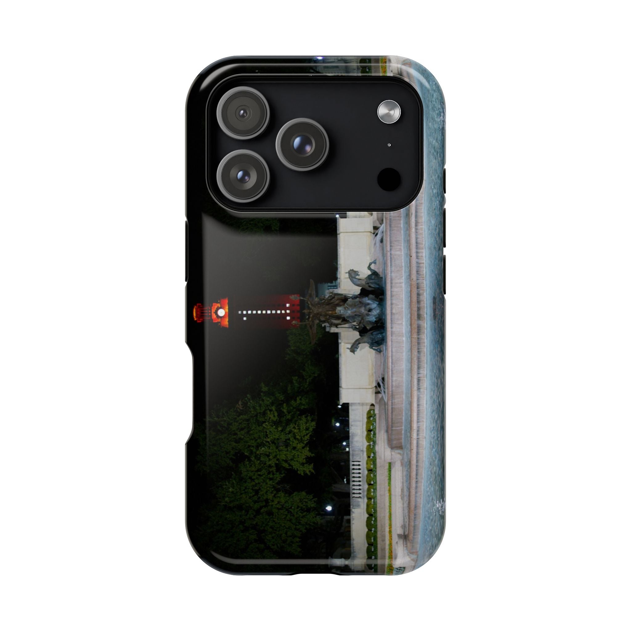 Phone Case - Littlefield Fountain, University of Texas - My Blu Horizon