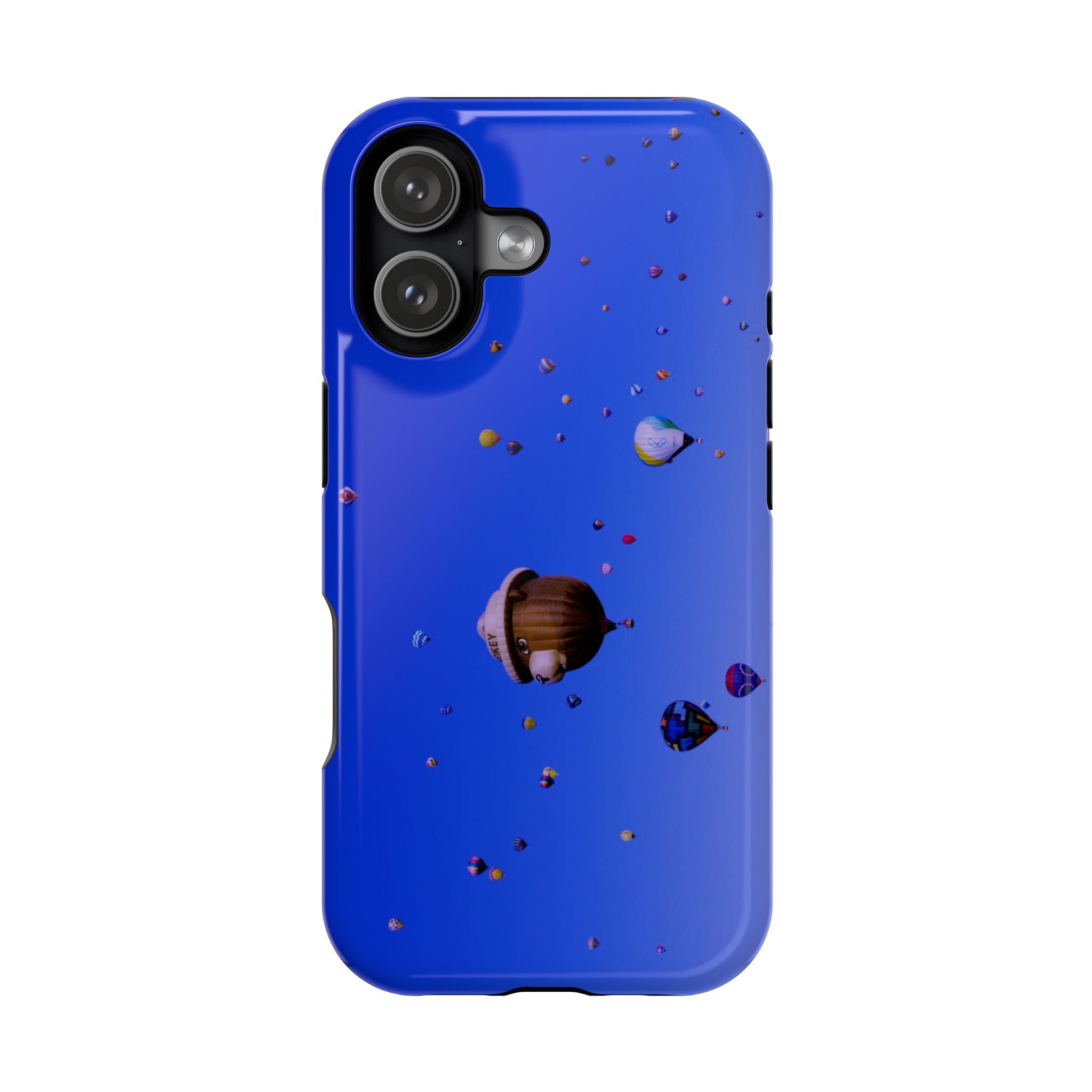 Iphone MagSafe Case - Balloon Fiesta Mass Ascension - My Blu Horizon