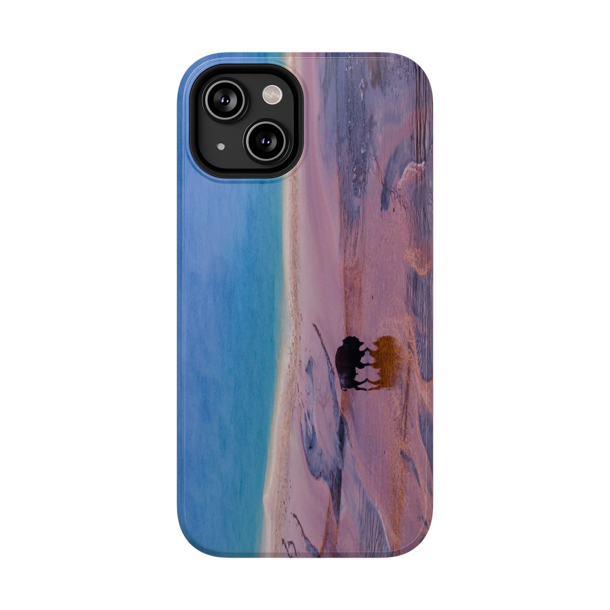 Phone Case - Bison and Grand Prismatic Spring, Yellowstone - My Blu Horizon