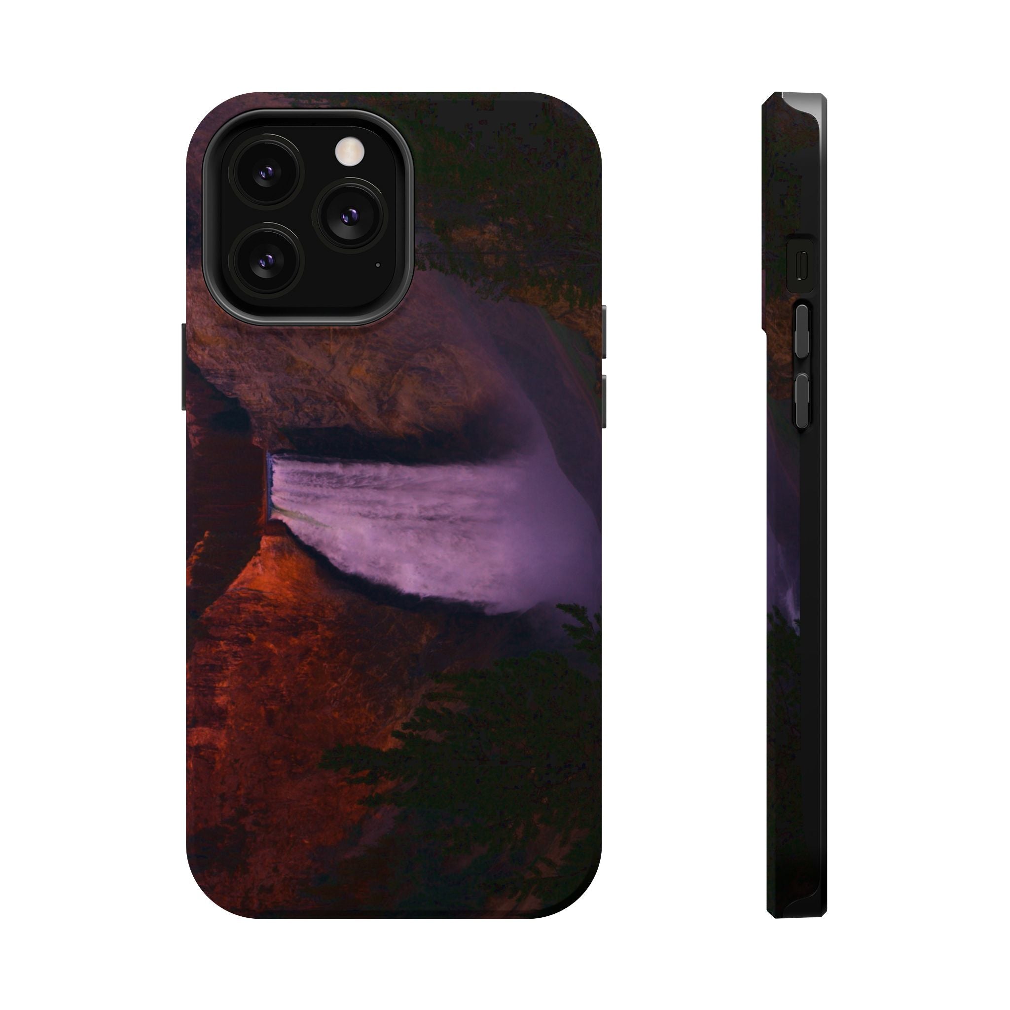 iPhone MagSafe Case | Lower Falls Sunrise | Yellowstone National Park | My Blu Horizon