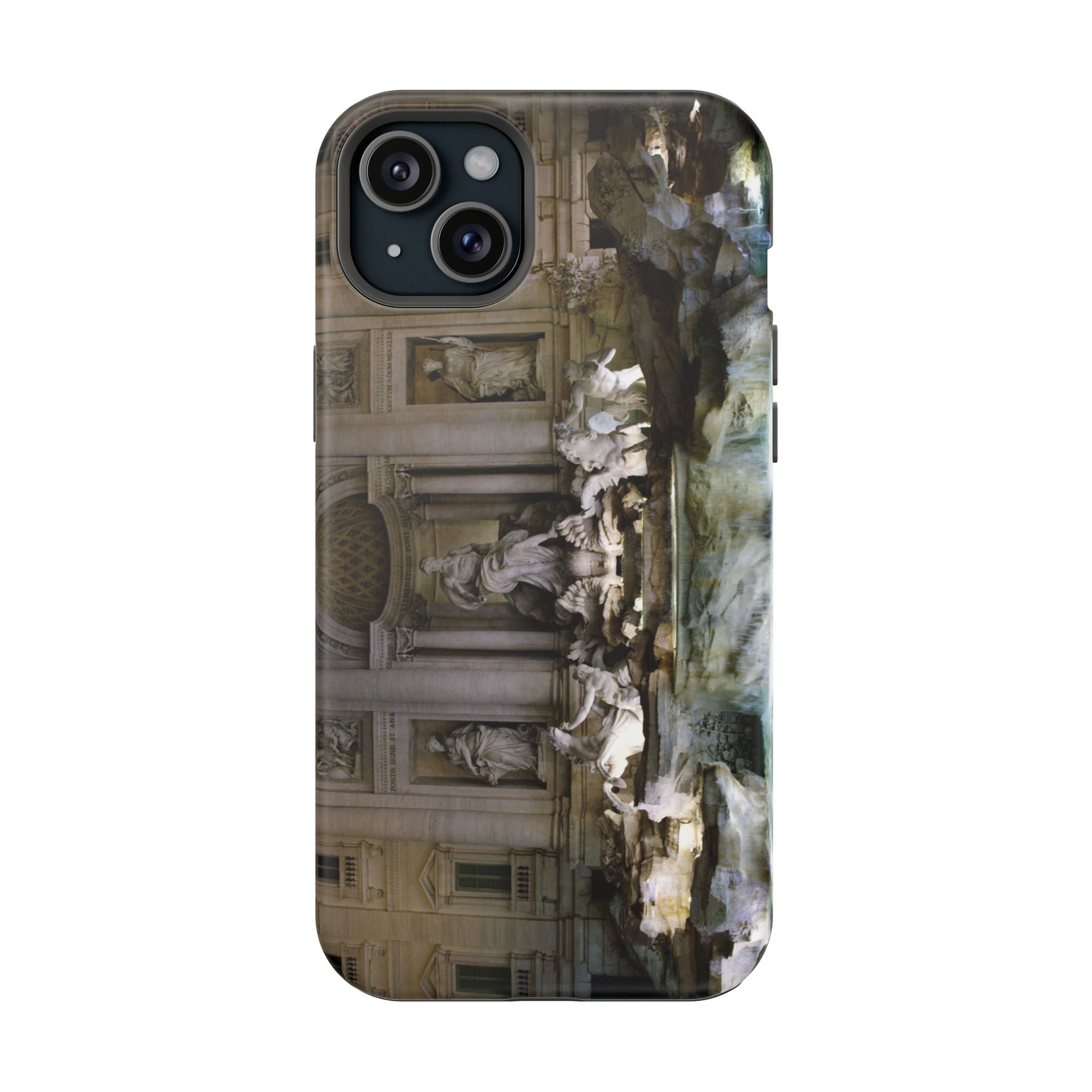 Iphone MagSafe Case - Fontana di Trevi, Rome, Italy - My Blu Horizon