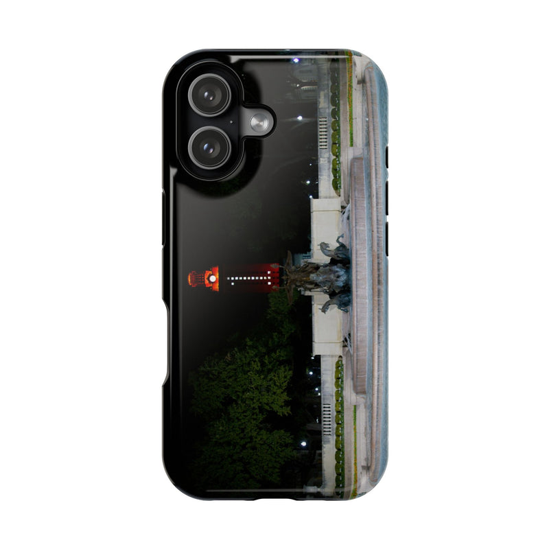 Iphone MagSafe Case - Littlefield Fountain, Texas Longhorns - My Blu Horizon
