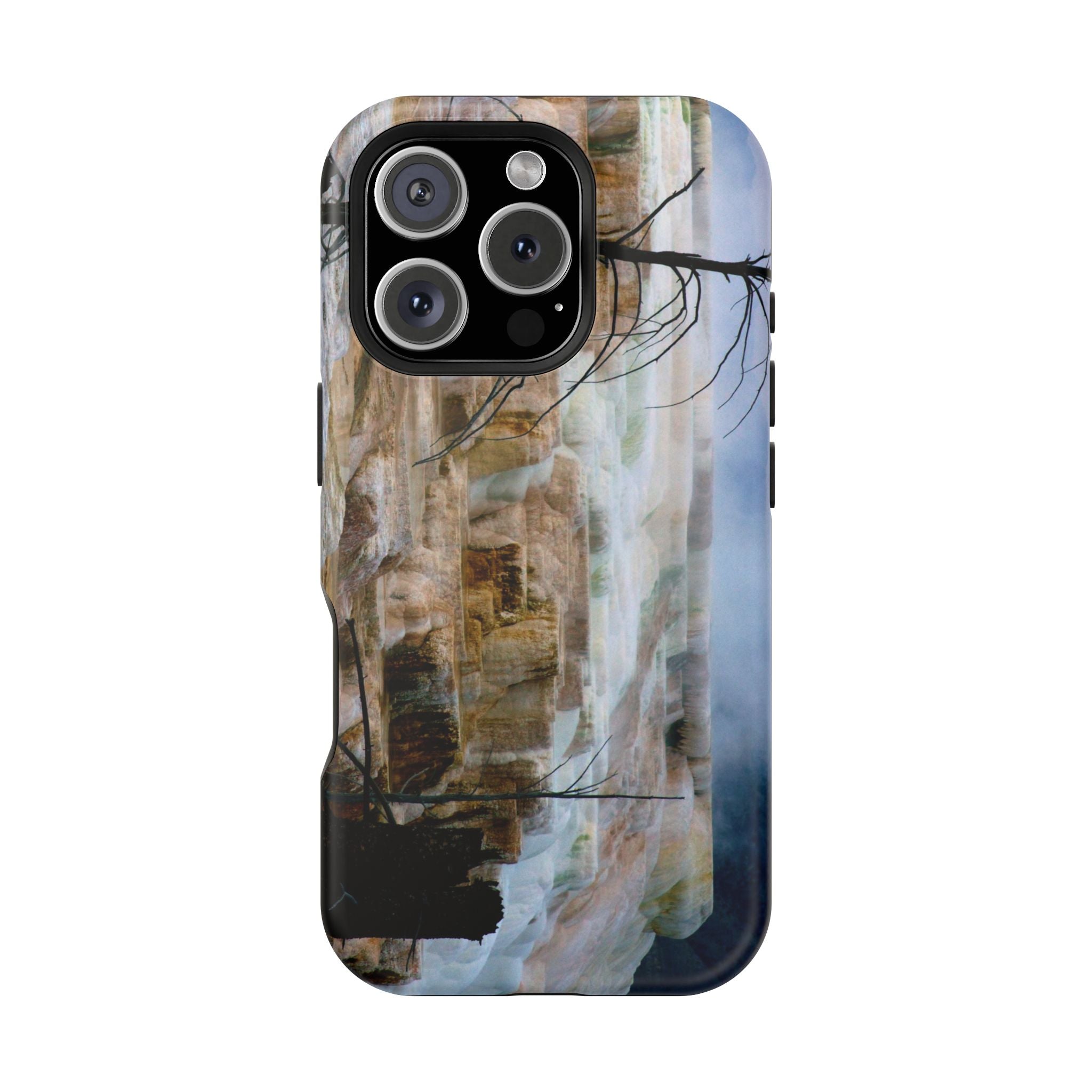 Iphone MagSafe Case - Mammoth Hot Springs, Yellowstone - My Blu Horizon