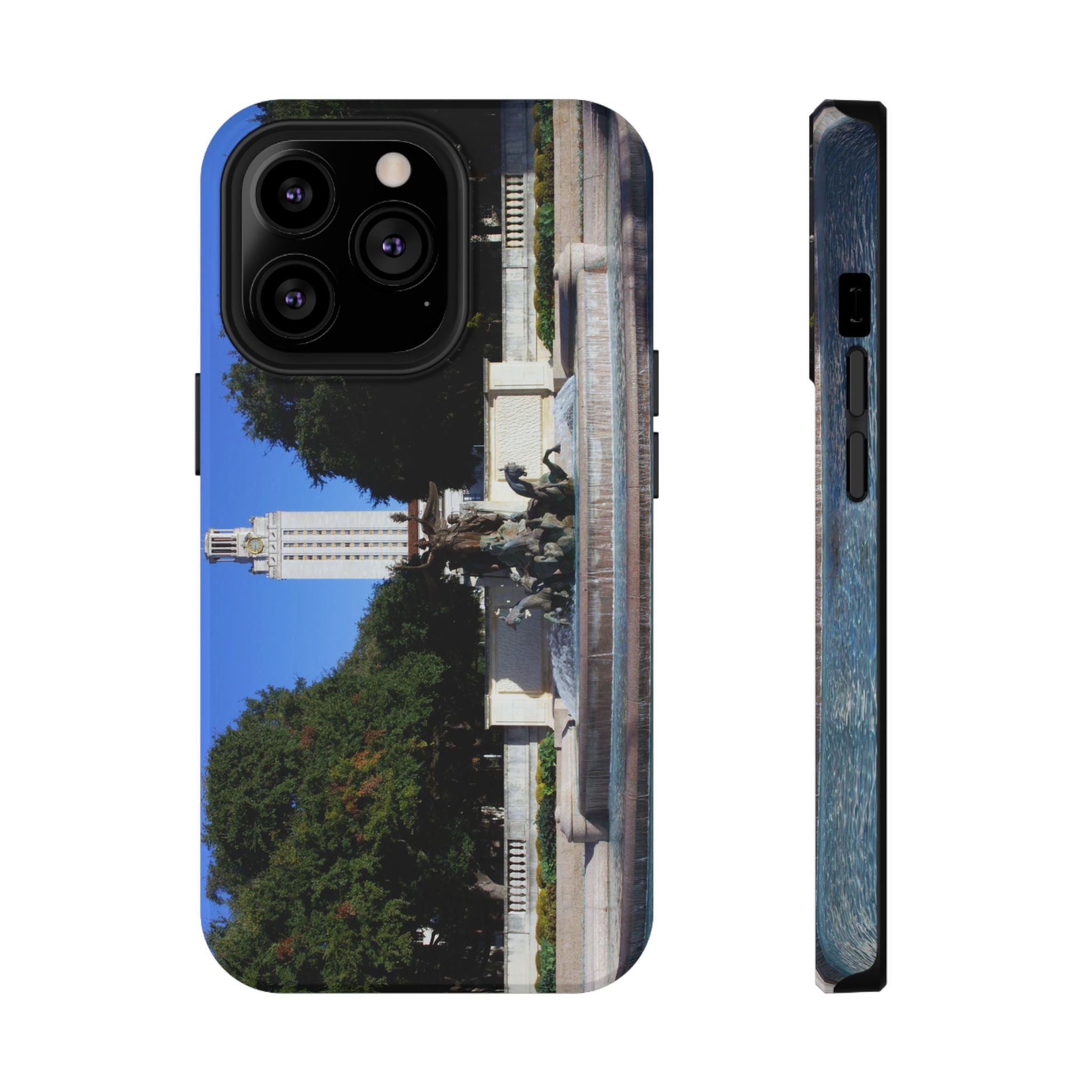 Phone Case - Littlefield Fountain, Texas Longhorns - My Blu Horizon