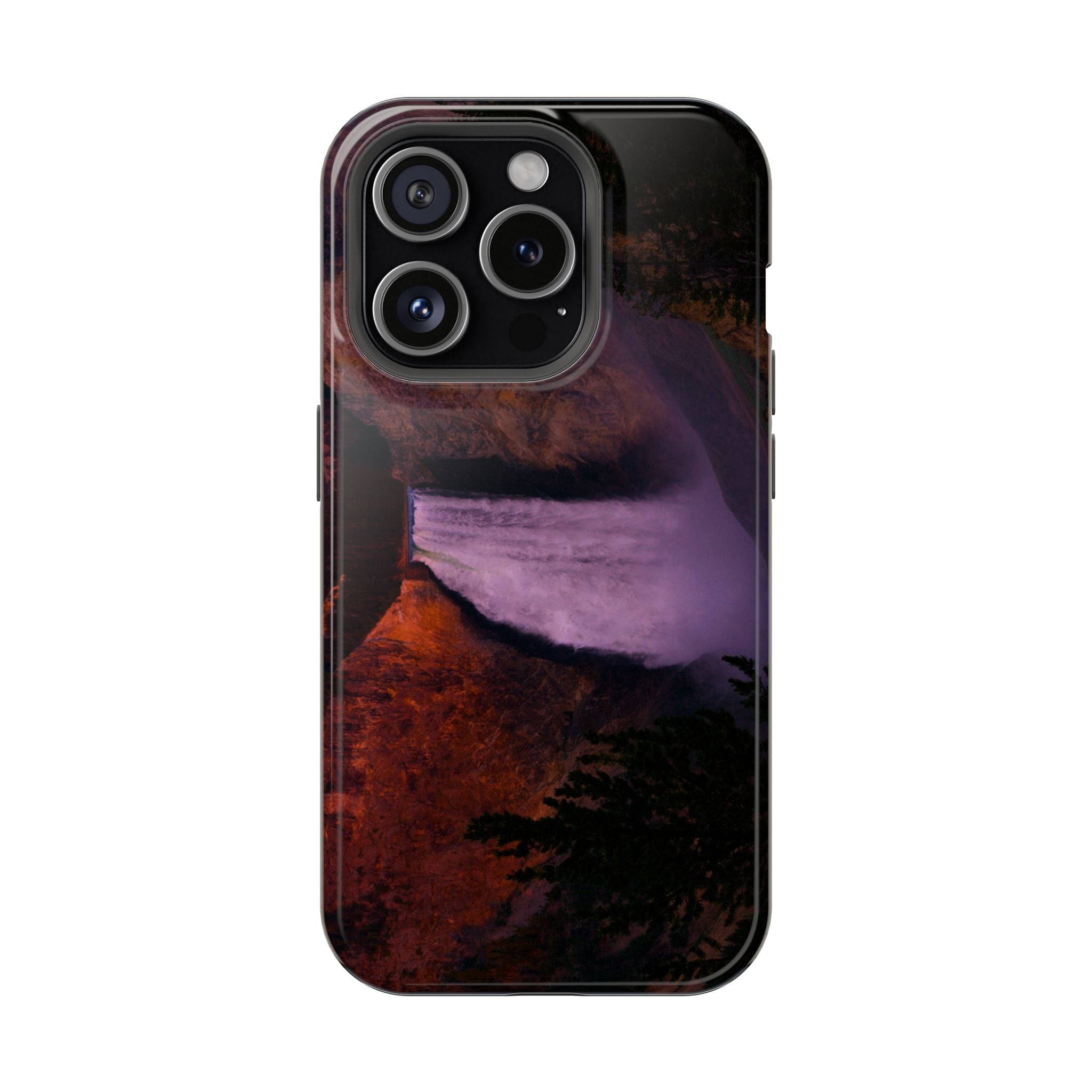 iPhone MagSafe Case | Lower Falls Sunrise | Yellowstone National Park | My Blu Horizon