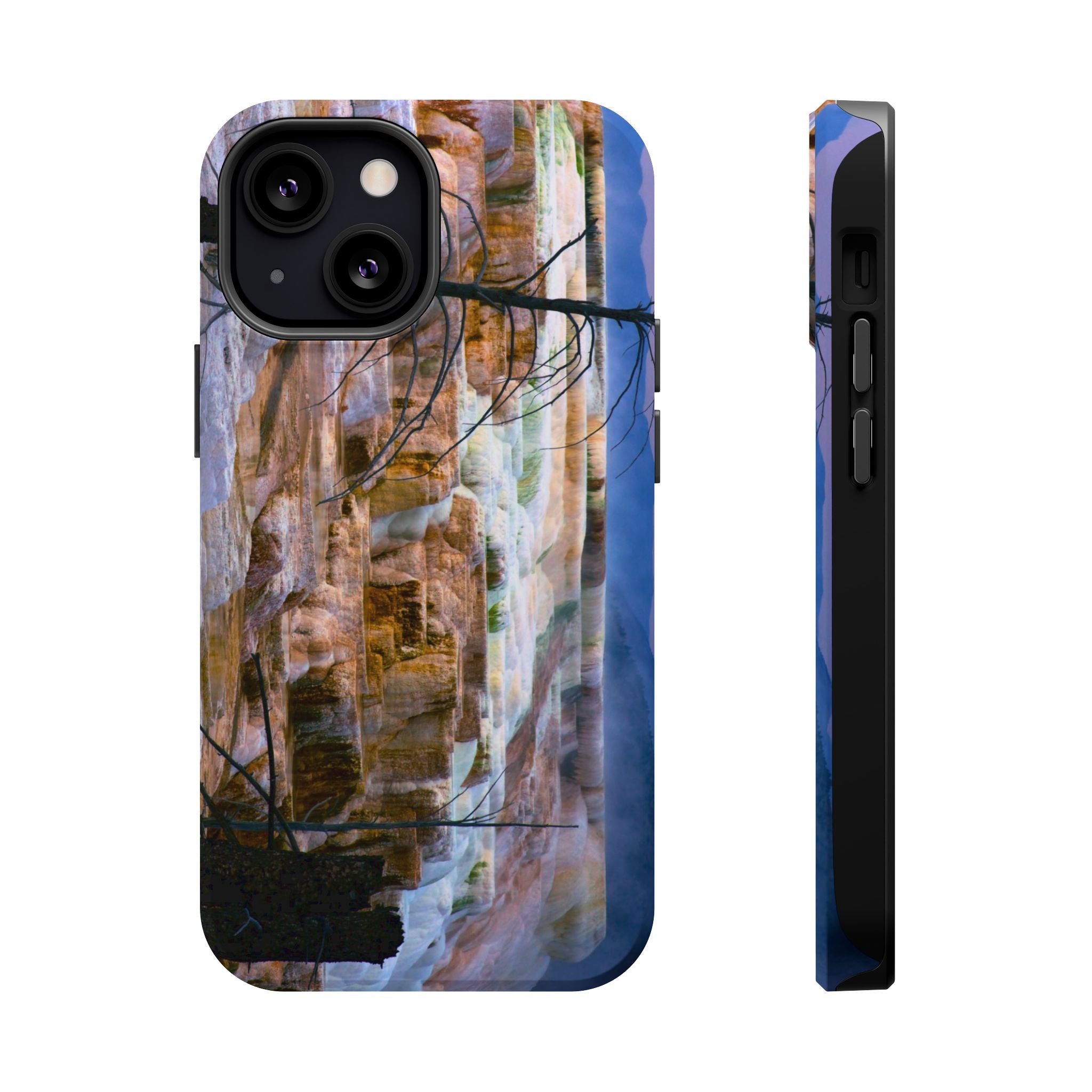 Iphone MagSafe Case - Mammoth Hot Springs, Yellowstone - My Blu Horizon